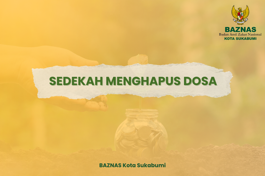 sedekah menghapus dosa