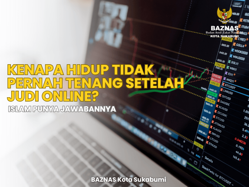 Kenapa Hidup Tidak Pernah Tenang Setelah Judi Online? Islam Punya Jawabannya