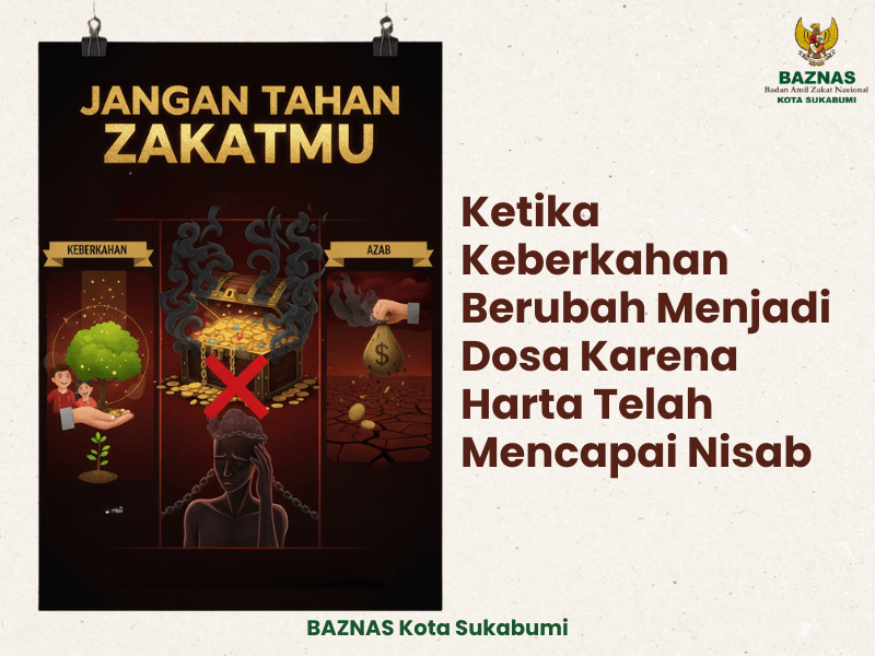 Jangan Tahan Hartamu Untuk di Zakati