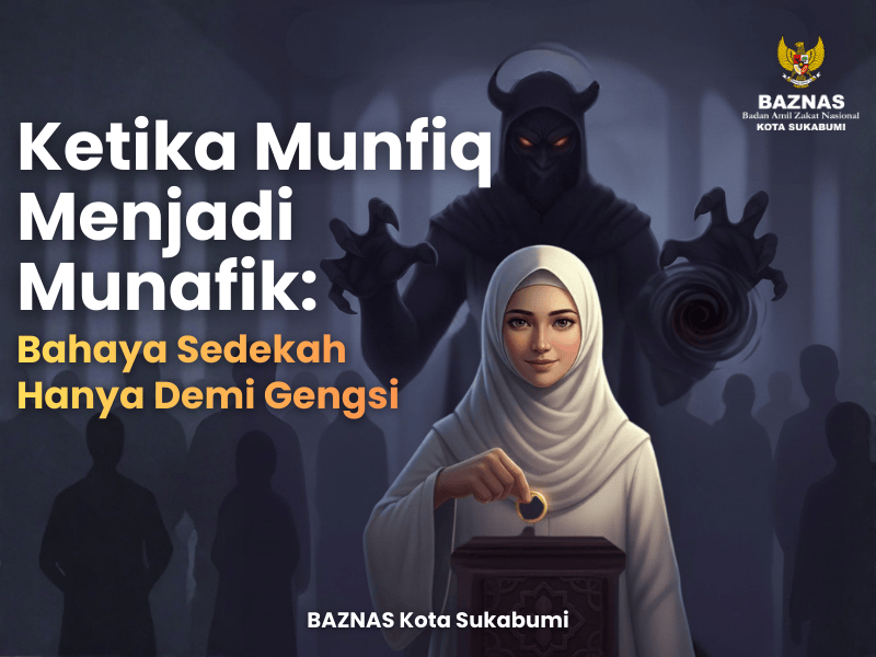 Ketika Munfiq Menjadi Munafik: Bahaya Sedekah Hanya Demi Gengsi