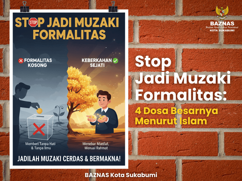 Stop Jadi Muzaki Formalitas: 4 Dosa Besarnya Menurut Islam