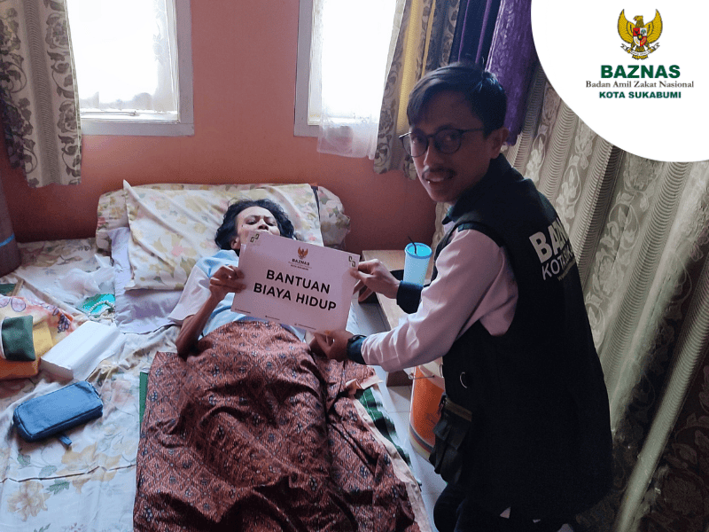 BAZNAS Dukung Perjalanan Ibu Teti Retnawati dengan Zakat.