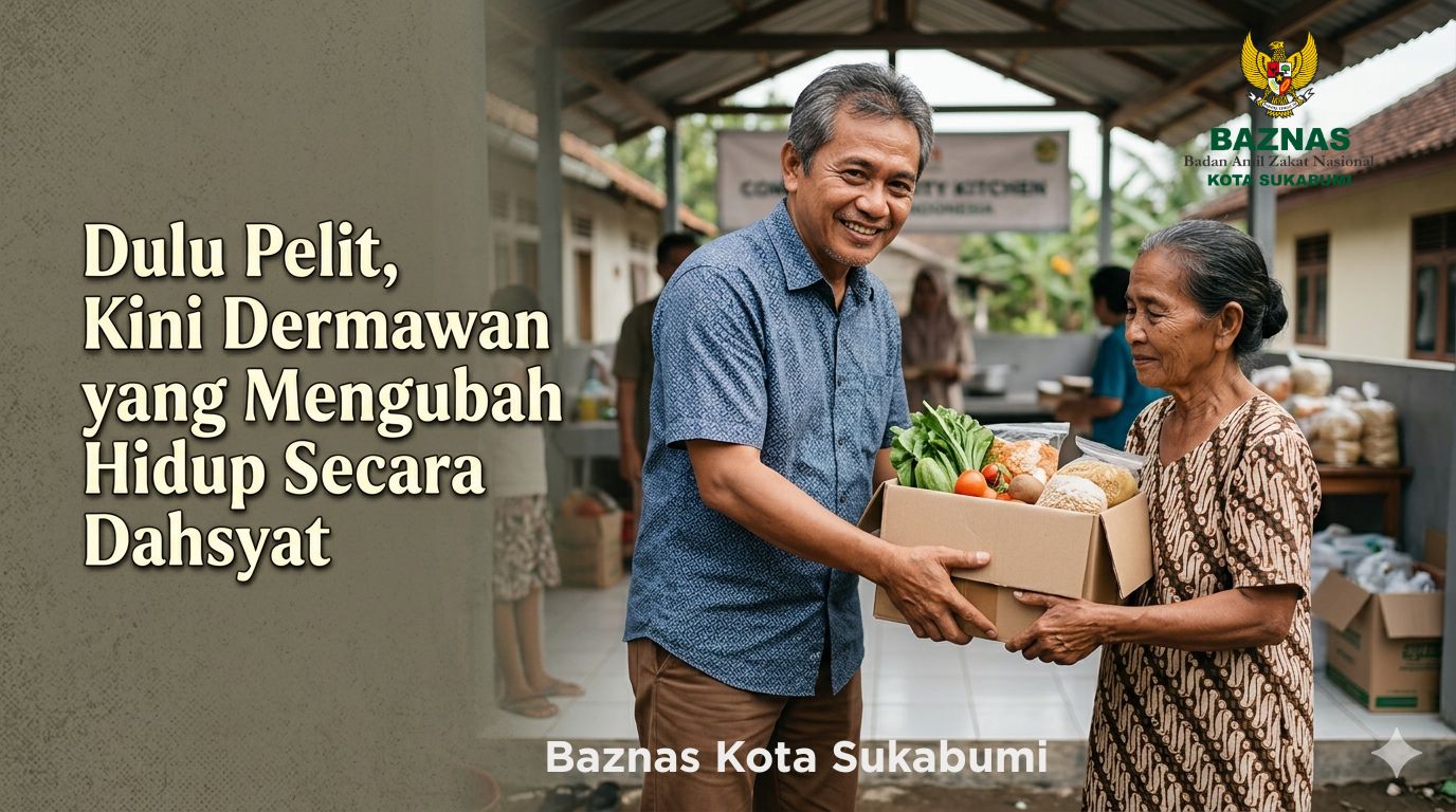 Dulu Pelit, Kini Dermawan yang Mengubah Hidup Secara Dahsyat