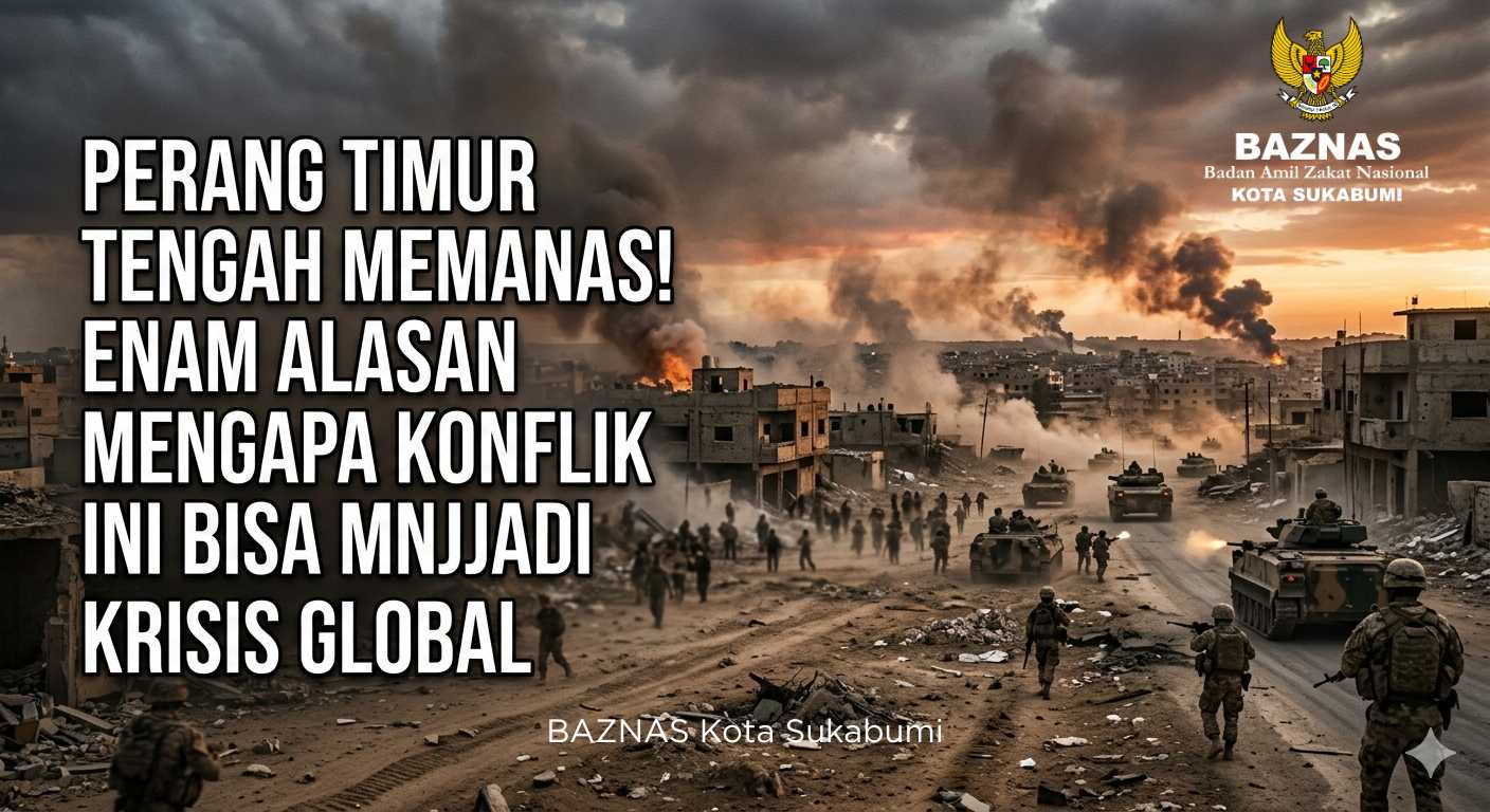 Perang Timur Tengah Memanas! Enam Alasan Mengapa Konflik Ini Bisa Menjadi Krisis Global