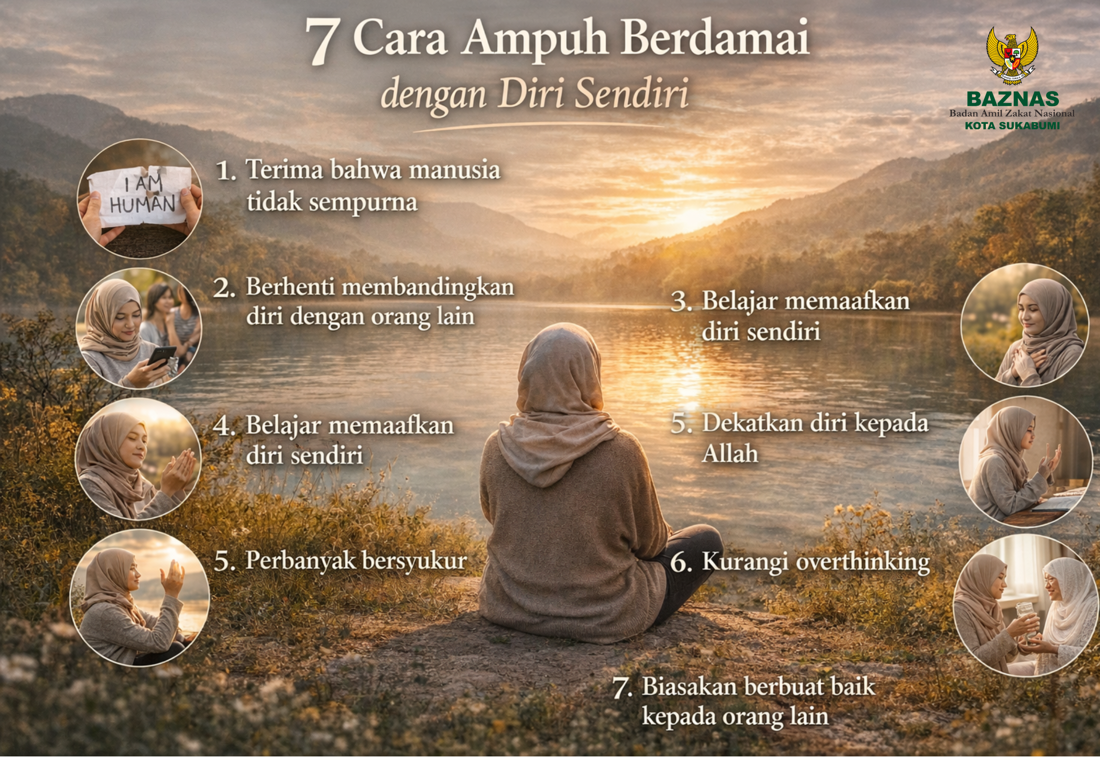 7 Cara Ampuh Berdamai dengan Diri Sendiri agar Hidup Lebih Tenang