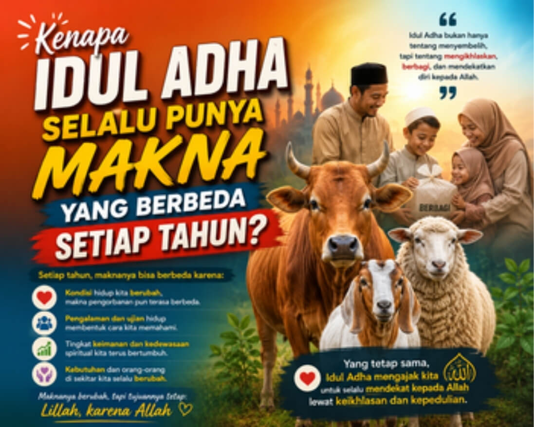 Kenapa Idul Adha Selalu Punya Makna yang Berbeda Setiap Tahun?