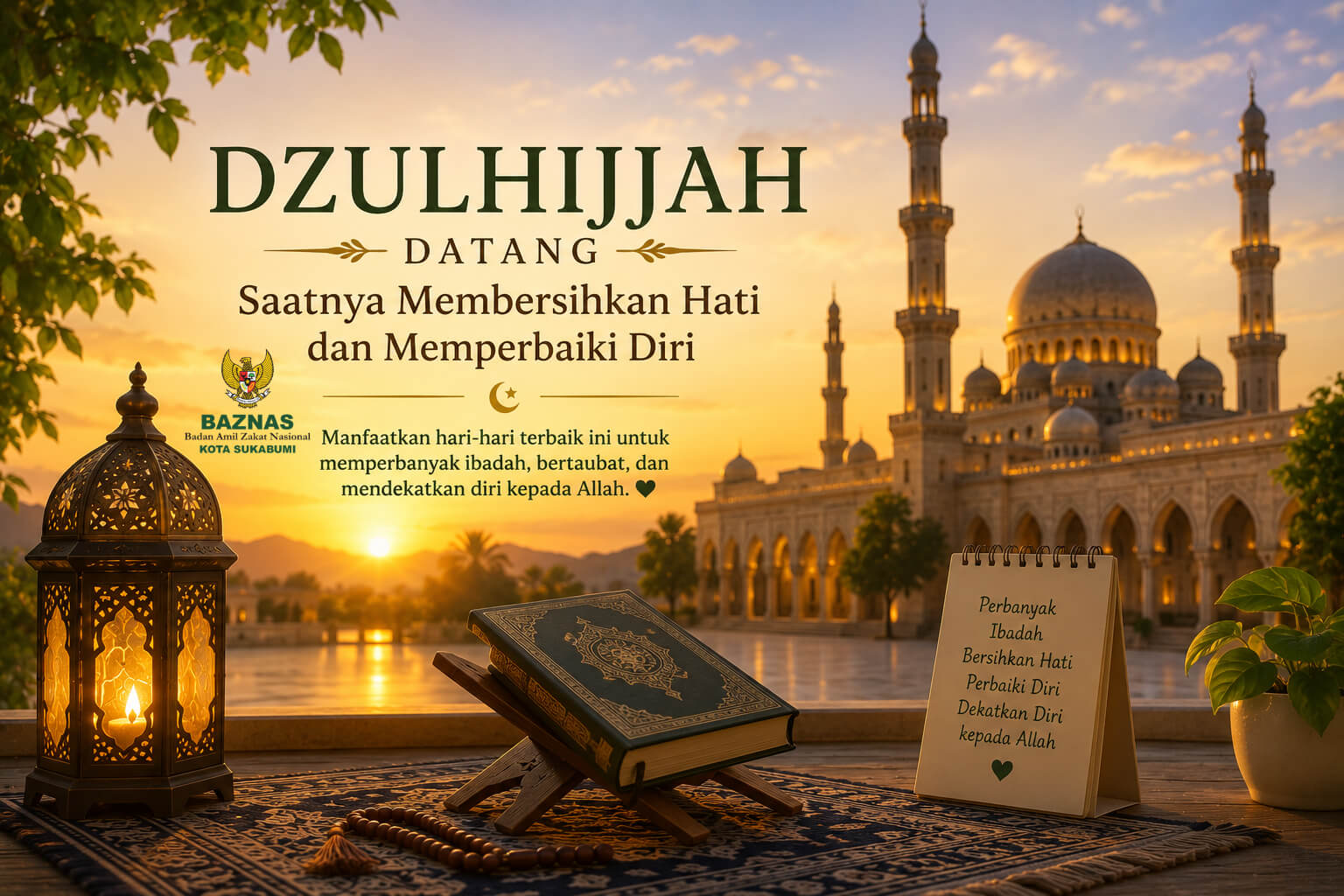 Dzulhijjah Datang, Saatnya Membersihkan Hati dan Memperbaiki Diri