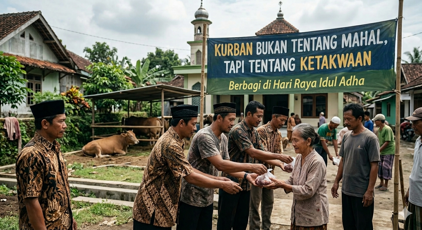 Kurban bukan tentang mahal