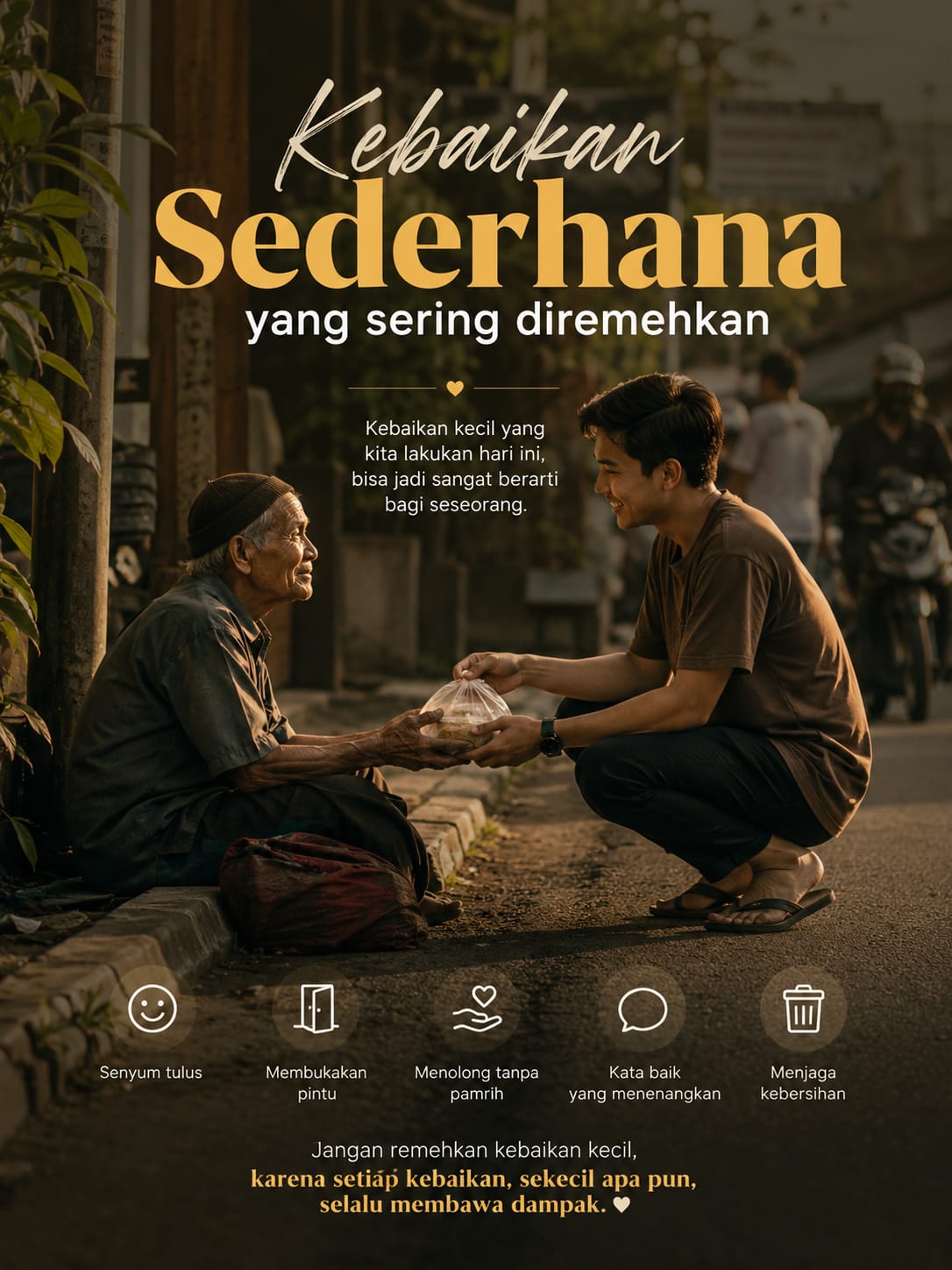 Kebaikan Sederha Yang Sering Diremehkan
