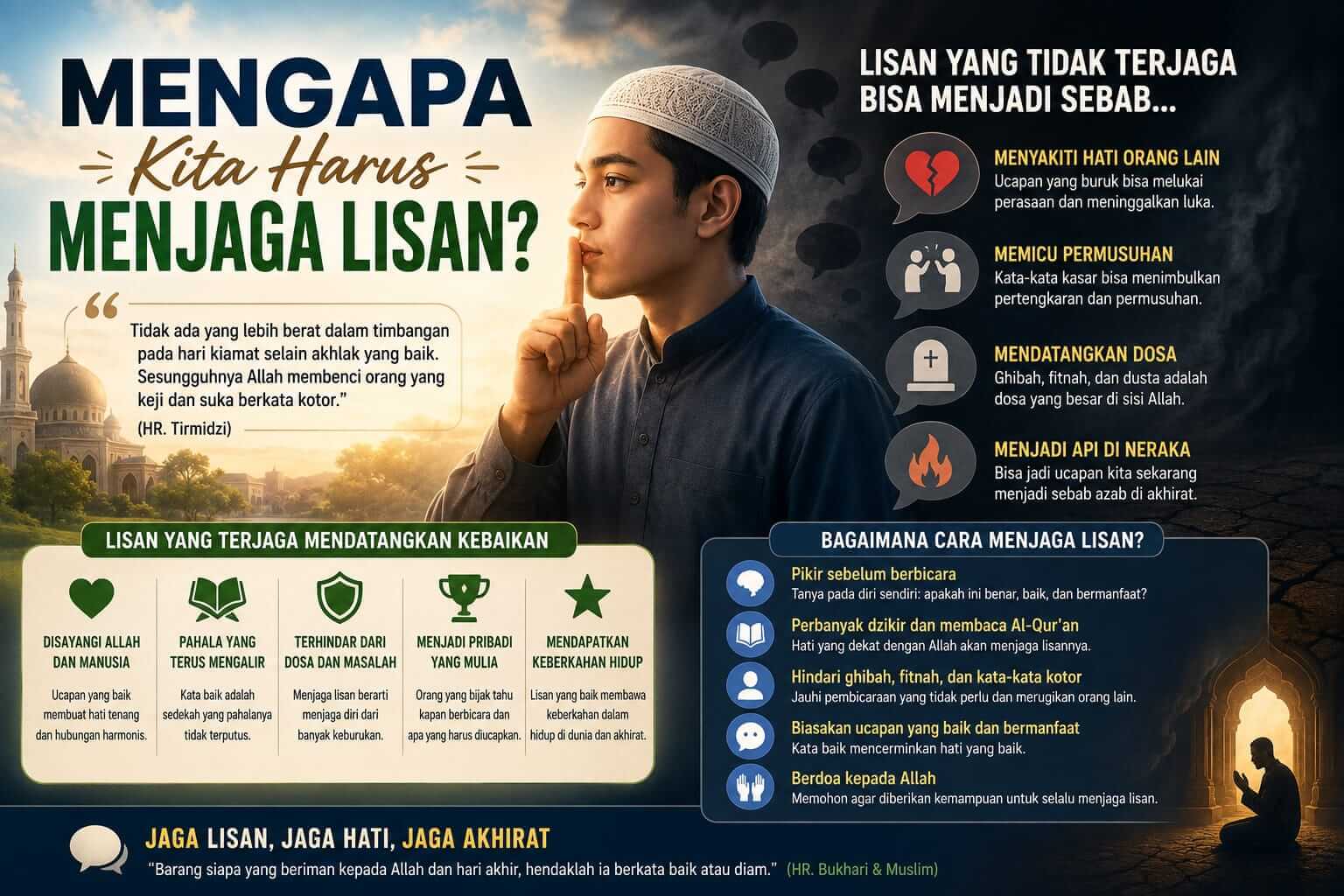 Mengapa Kita Harus Menjaga Lisan?