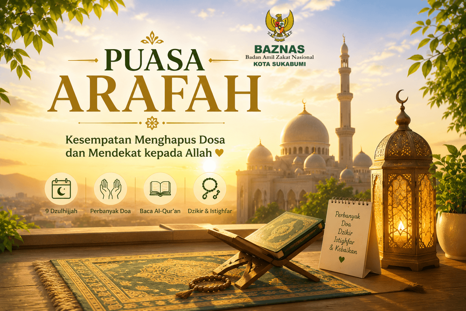 Puasa Arafah: Kesempatan Menghapus Dosa dan Mendekat kepada Allah