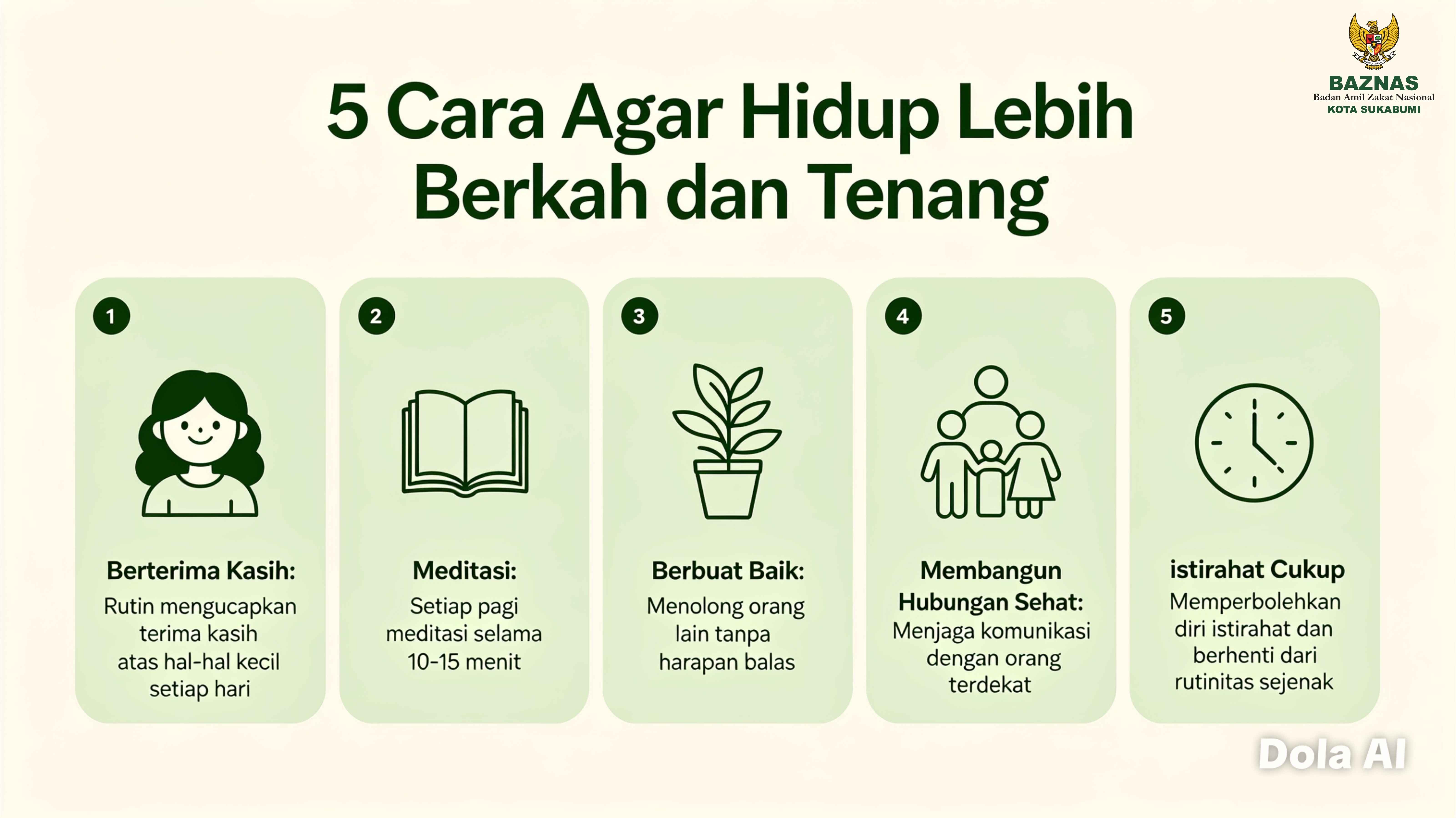 5 Cara Agar Hidup Lebih Berkah dan Tenang
