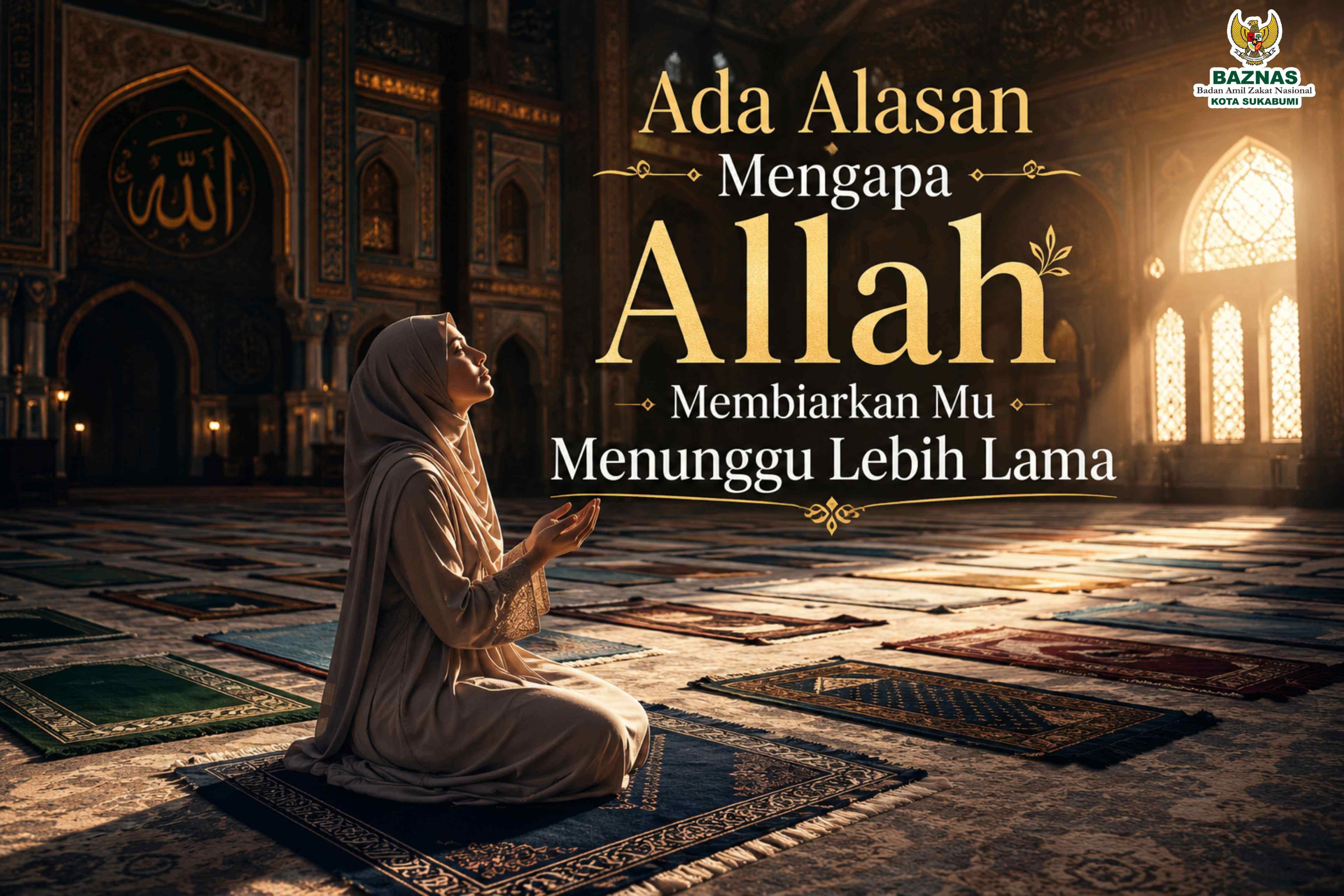 Ada Alasan Mengapa Allah Membiarkanmu Menunggu Lebih Lama
