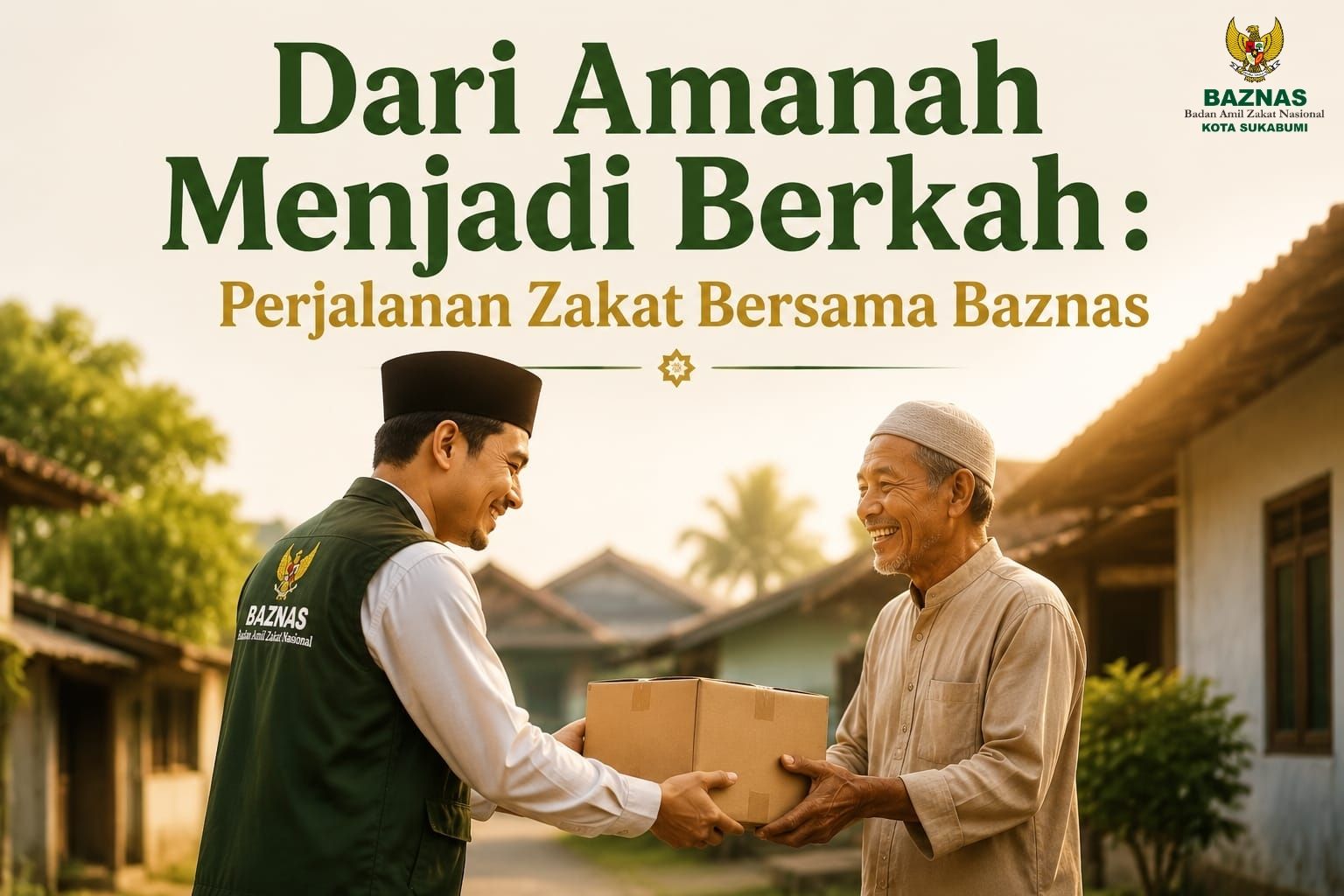 Dari Amanah Menjadi Berkah: Perjalanan Zakat Bersama BAZNAS