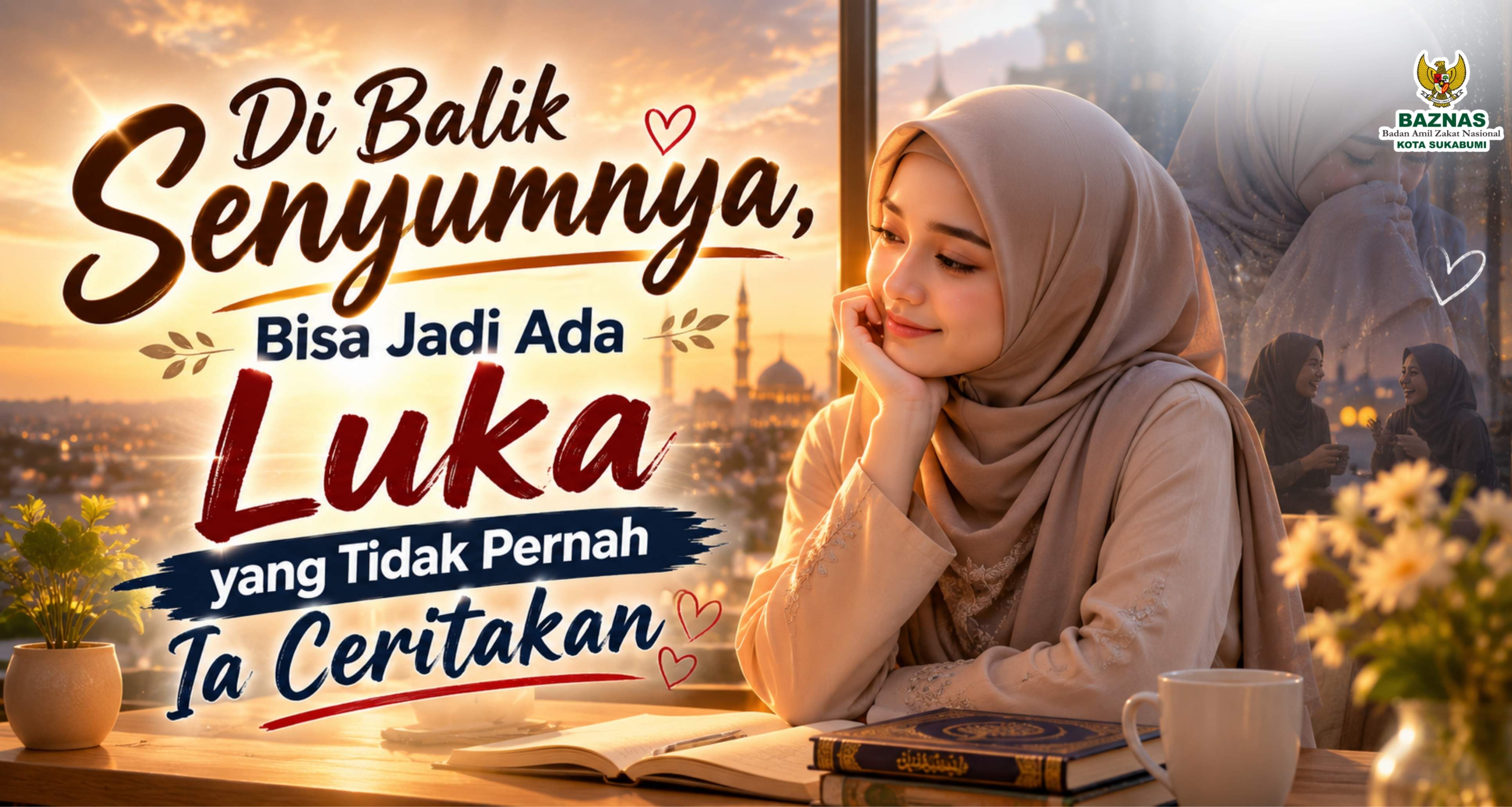 Di Balik Senyumnya, Bisa Jadi Ada Luka yang Tidak Pernah Ia Ceritakan