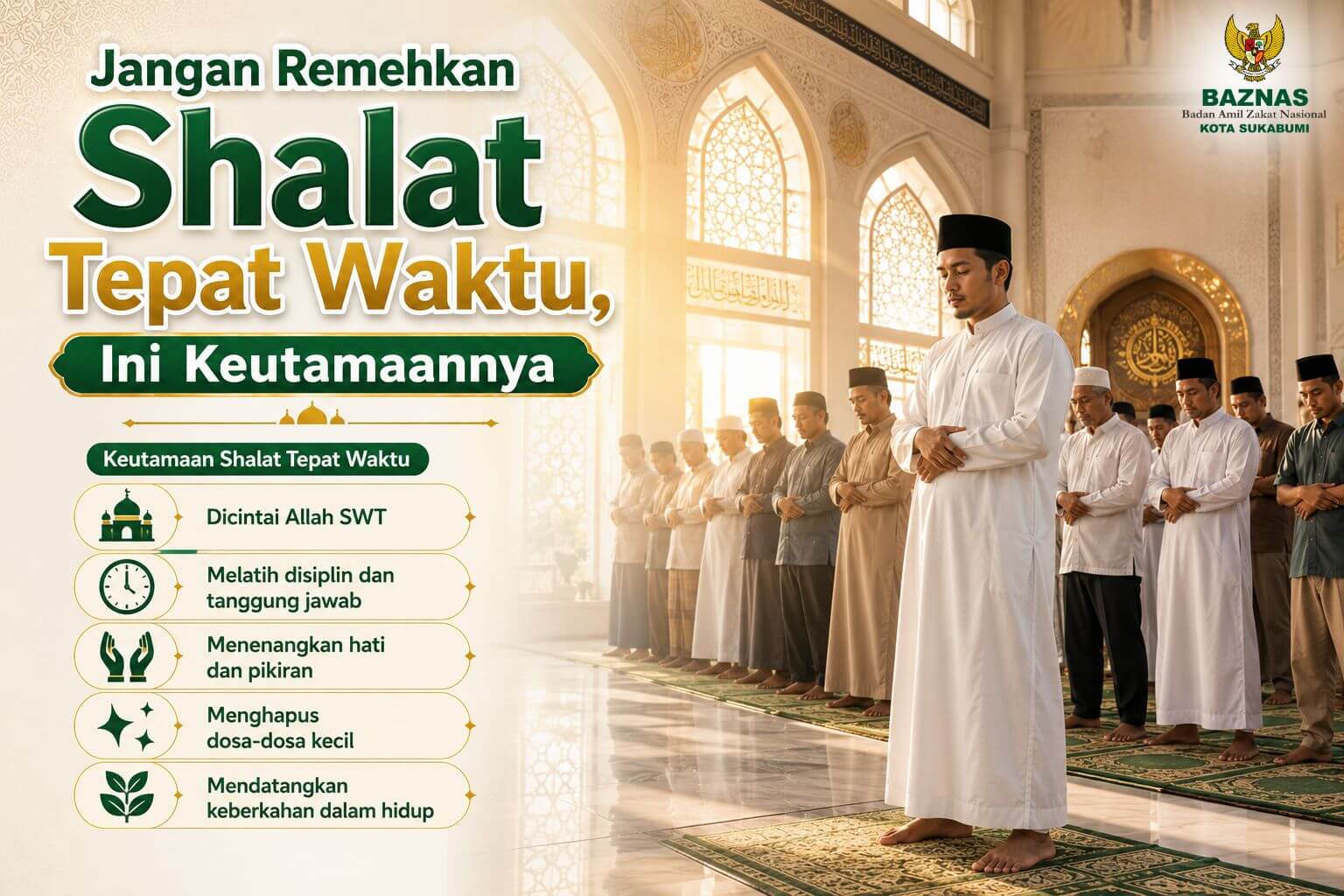 Jangan Remehkan Shalat Tepat Waktu, Ini Keutamaannya