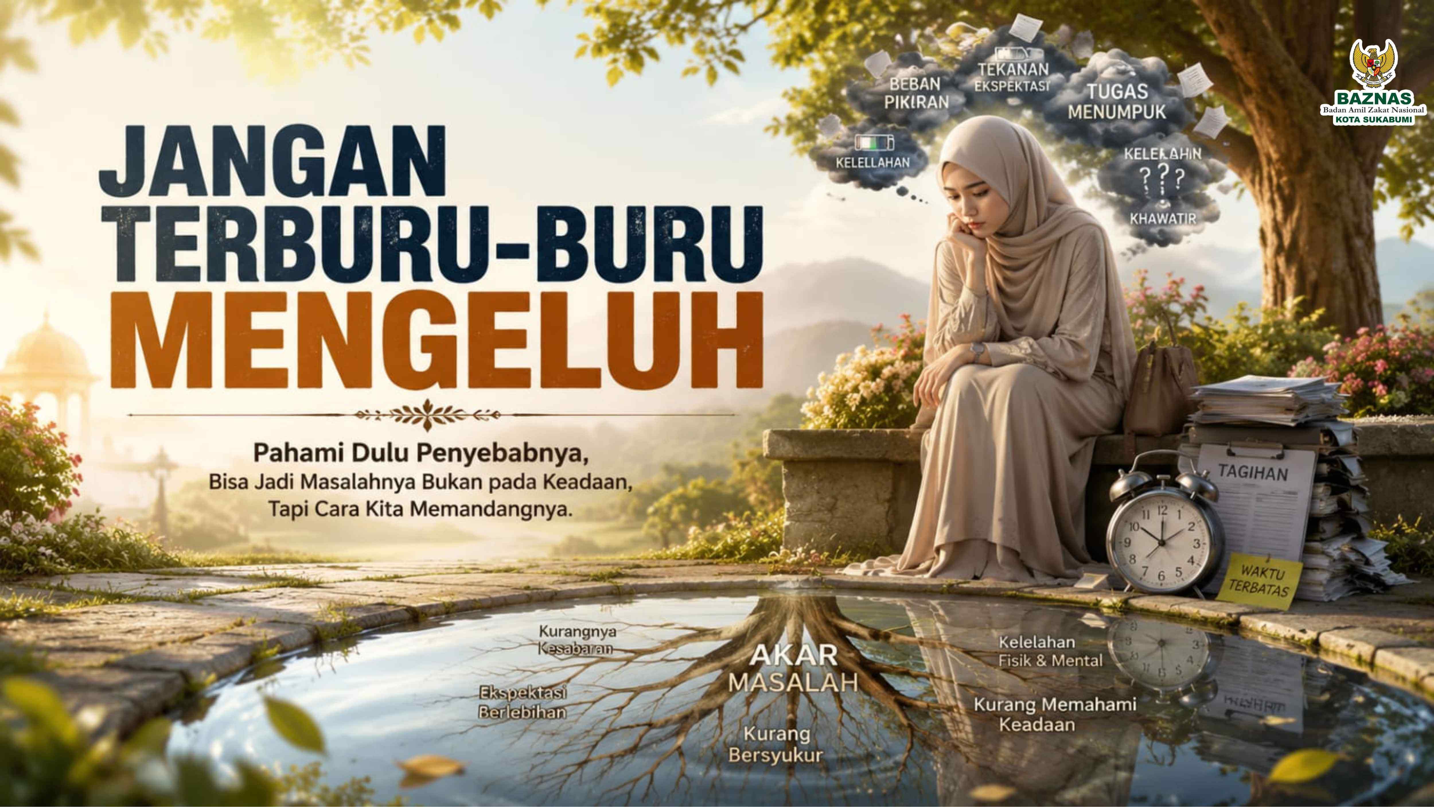 Jangan terburu-buru mengeluh, pahami dulu penyebabnya 