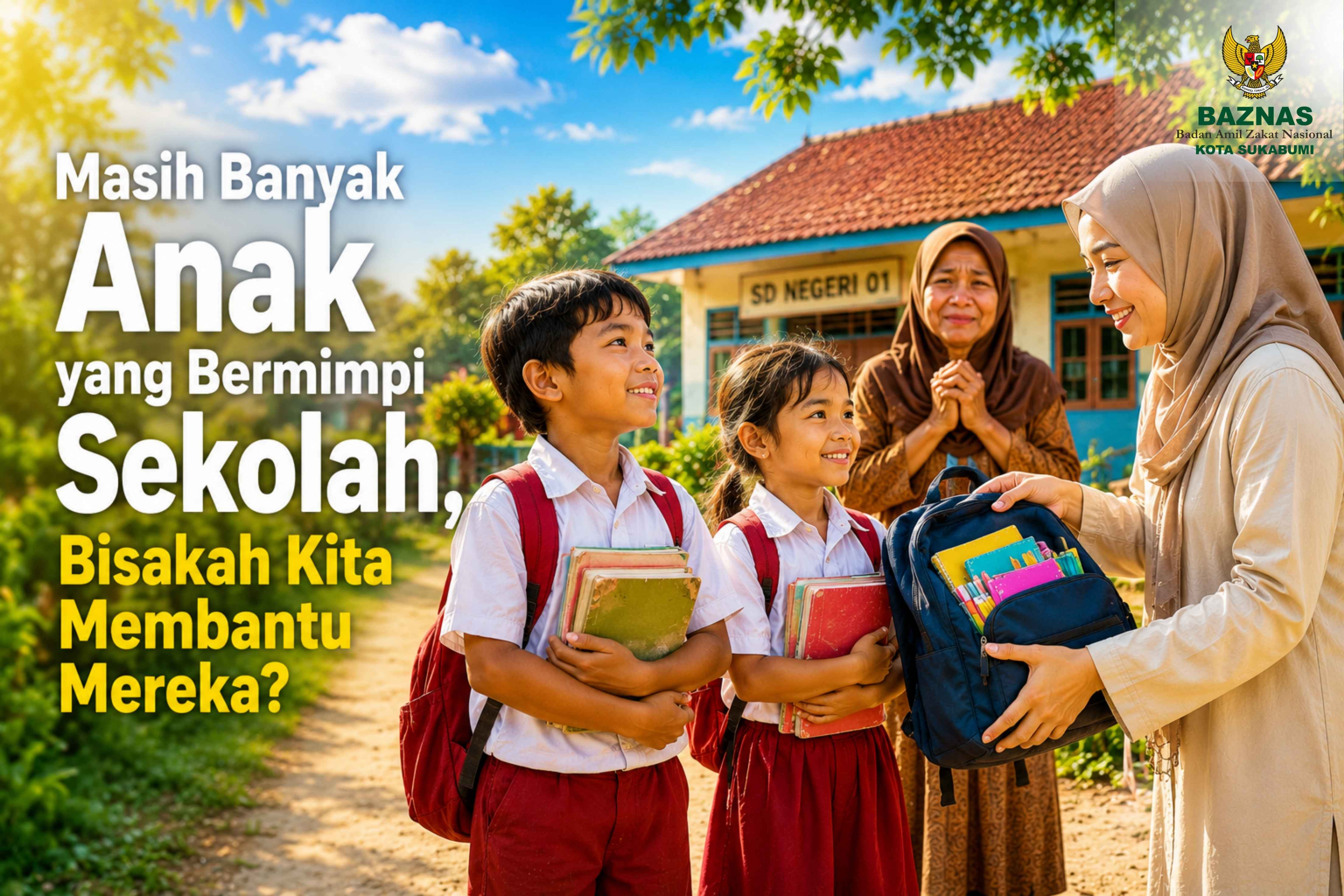 Masih Banyak Anak yang Bermimpi Sekolah, Bisakah Kita Membantu Mereka?