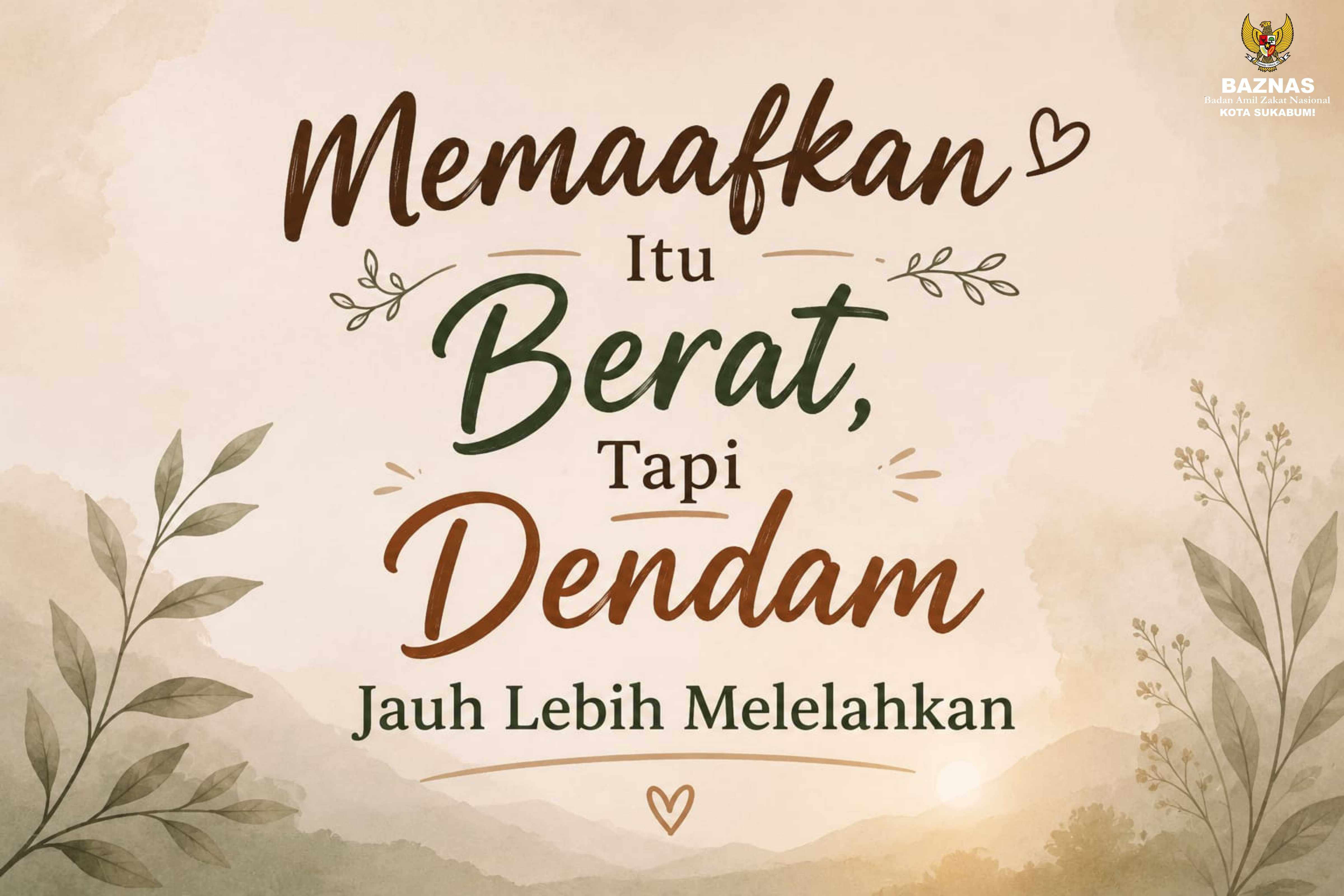 Memaafkan Itu Berat, Tapi Dendam Jauh Lebih Melelahkan