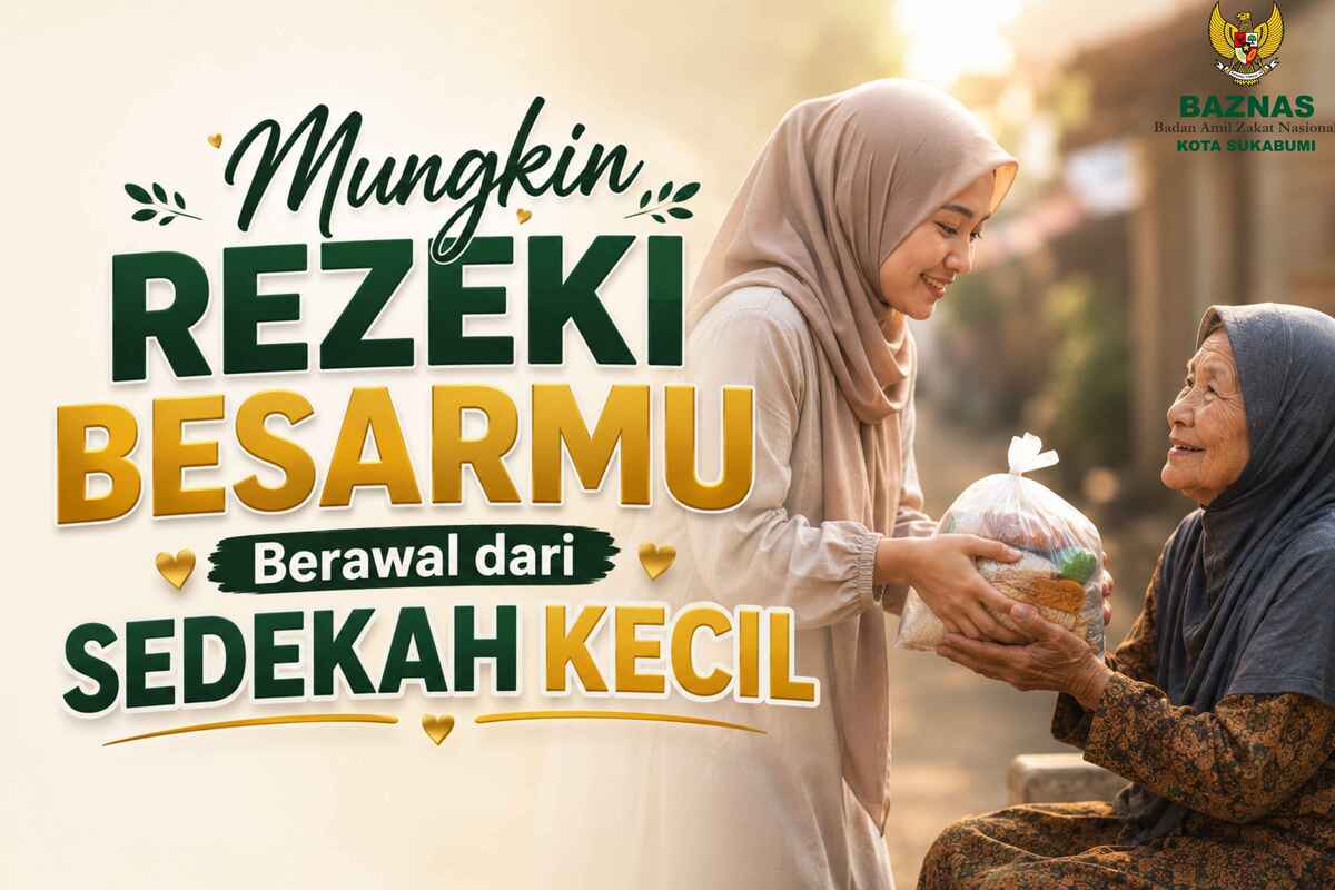 Mungkin Rezeki Besarmu Berawal dari Sedekah Kecil