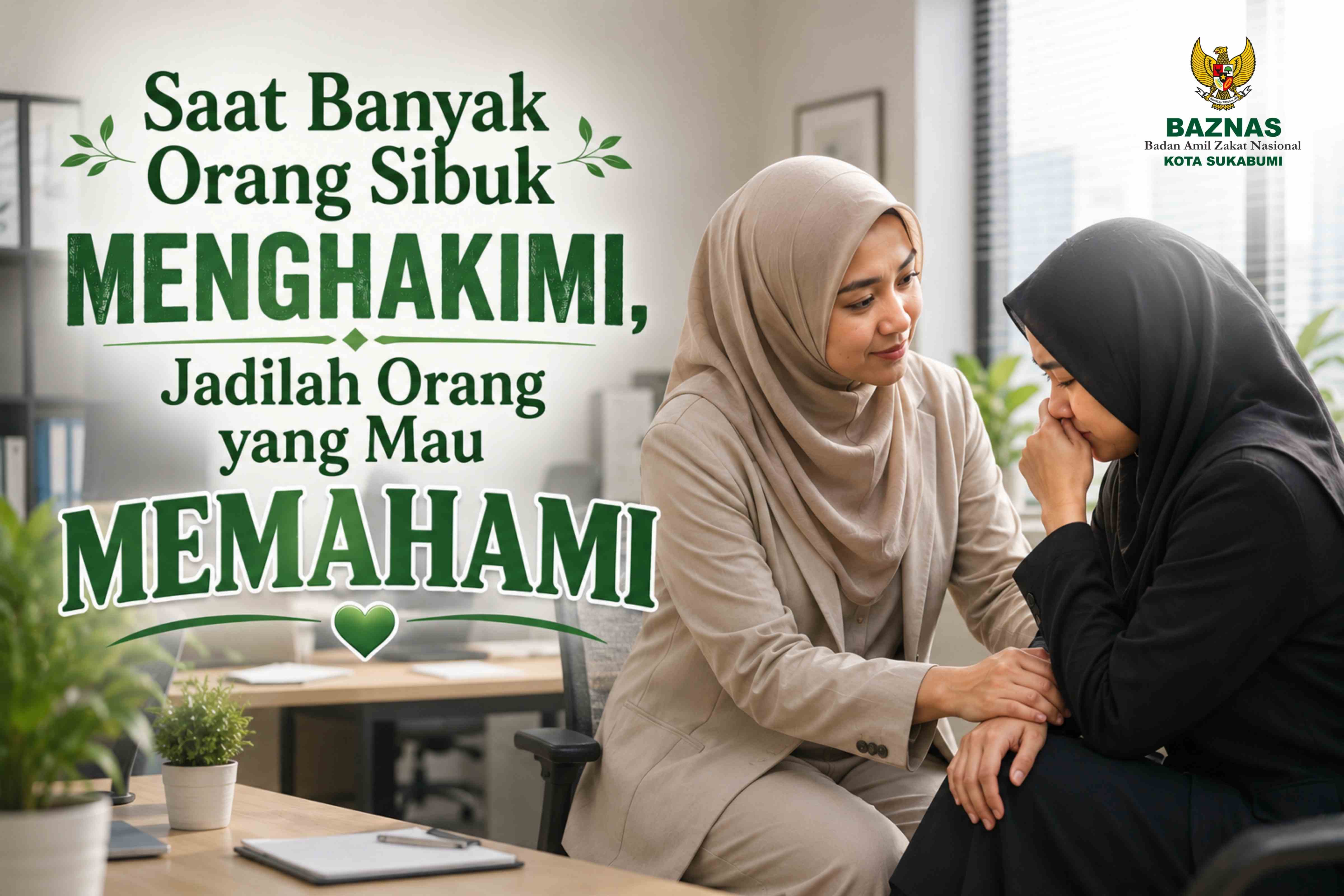 Saat Banyak Orang Sibuk Menghakimi, Jadilah Orang yang Mau Memahami