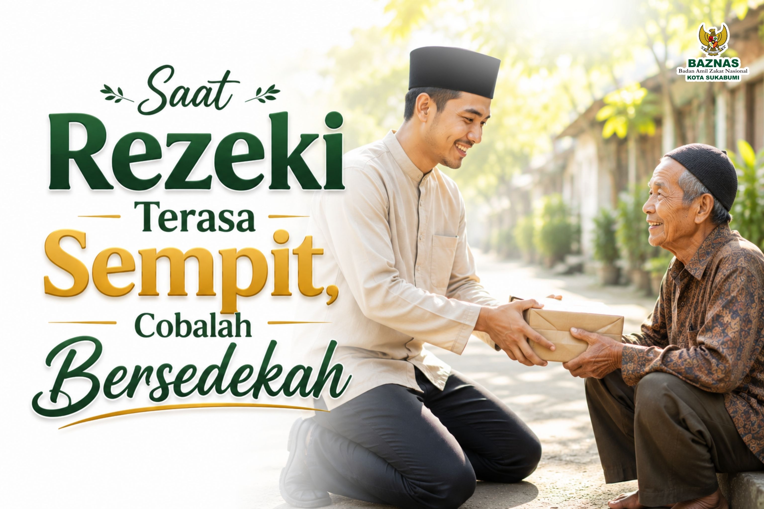 Saat Rezeki Terasa Sempit, Cobalah Bersedekah