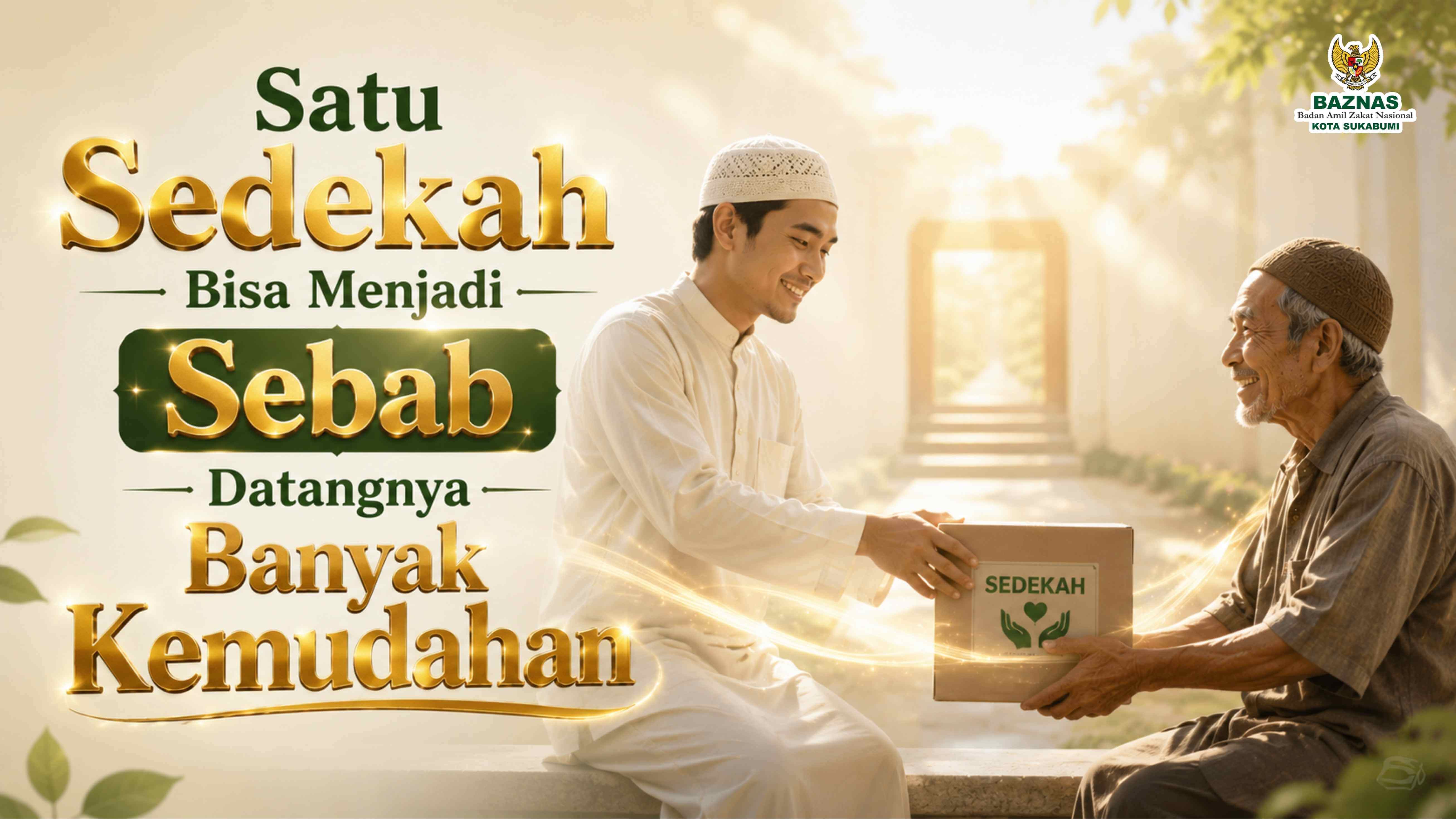Satu Sedekah Bisa Menjadi Sebab Datangnya Banyak Kemudahan