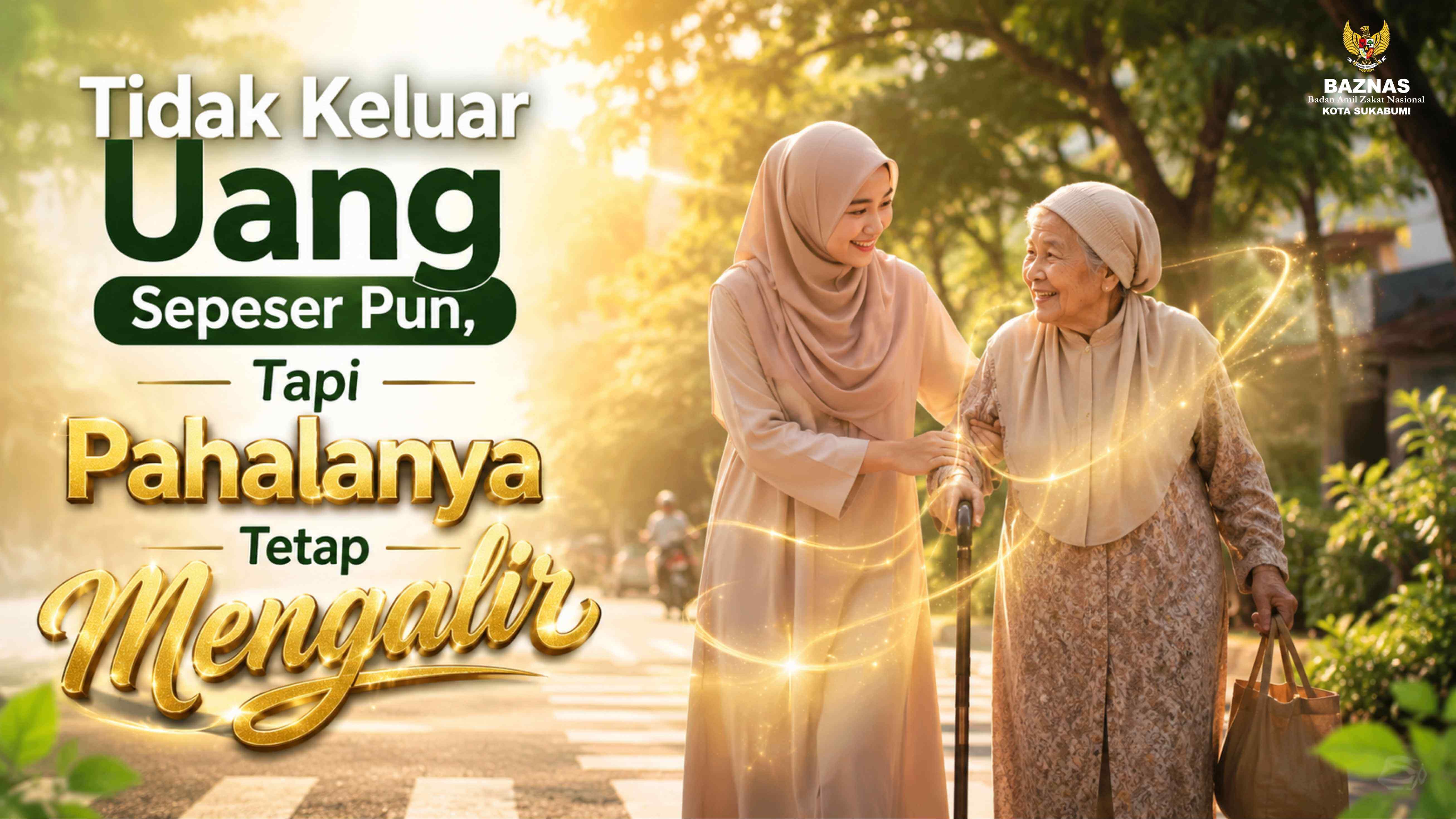 Tidak Keluar Uang Sepeser Pun, Tapi Pahalanya Tetap Mengalir