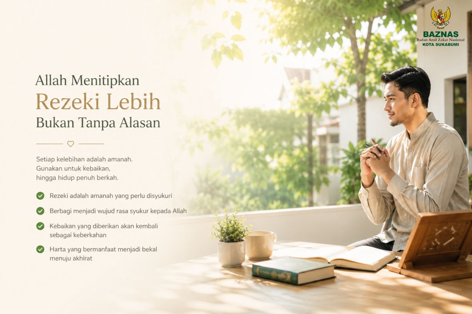 Allah Menitipkan Rezeki Lebih Bukan Tanpa Alasan