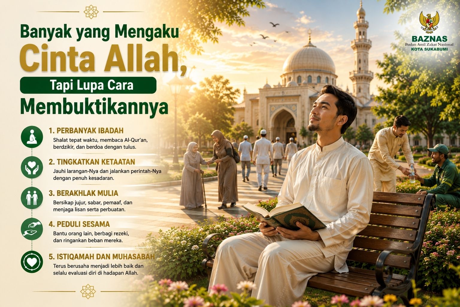 Banyak yang Mengaku Cinta Allah, Tapi Lupa Cara Membuktikannya
