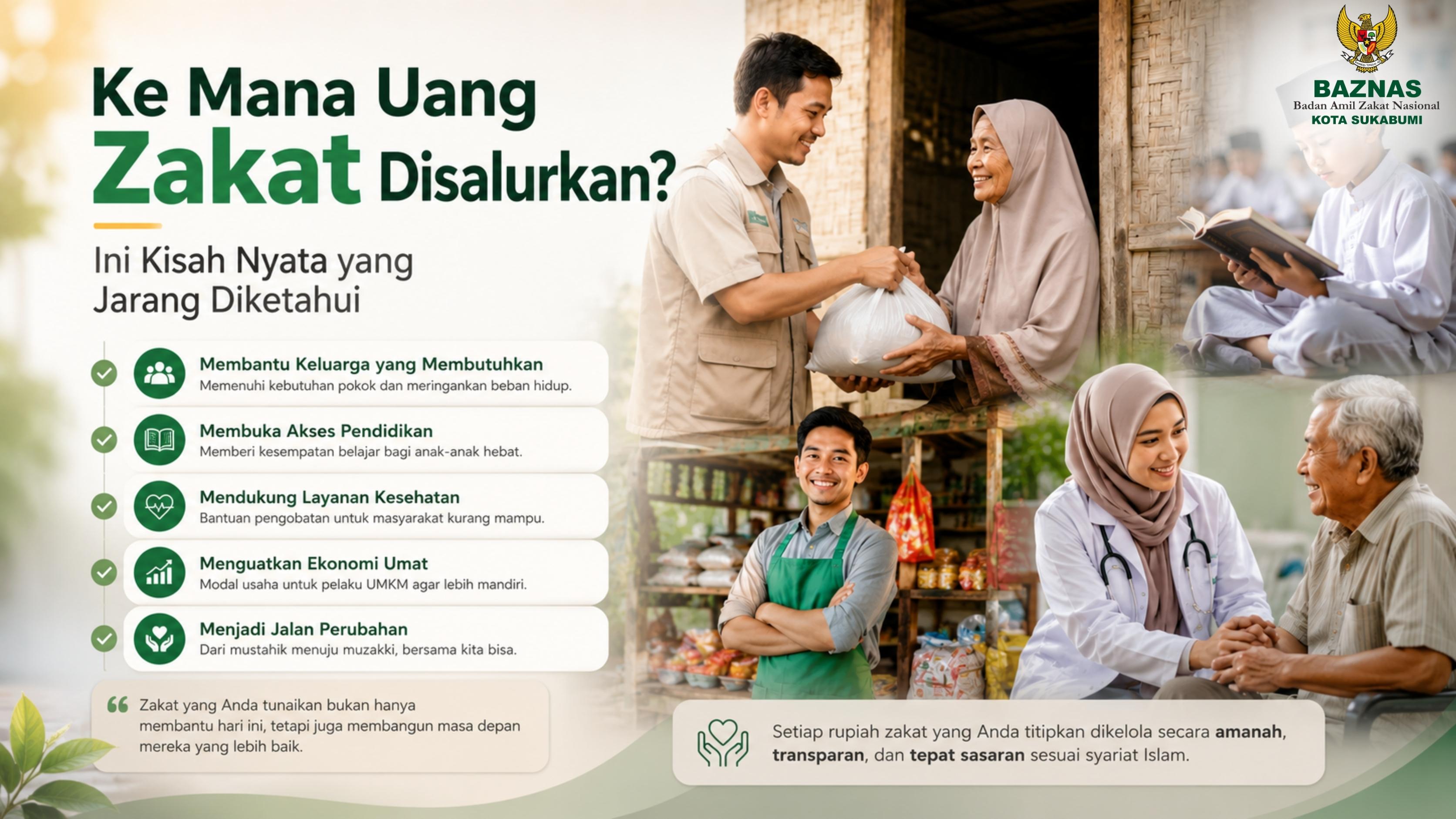 Ke Mana Uang Zakat Disalurkan Ini Kisah Nyata yang Jarang Diketahui