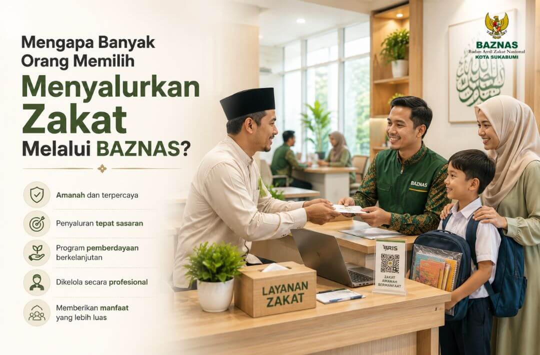 Mengapa Banyak Orang Memilih Menyalurkan Zakat Melalui BAZNAS