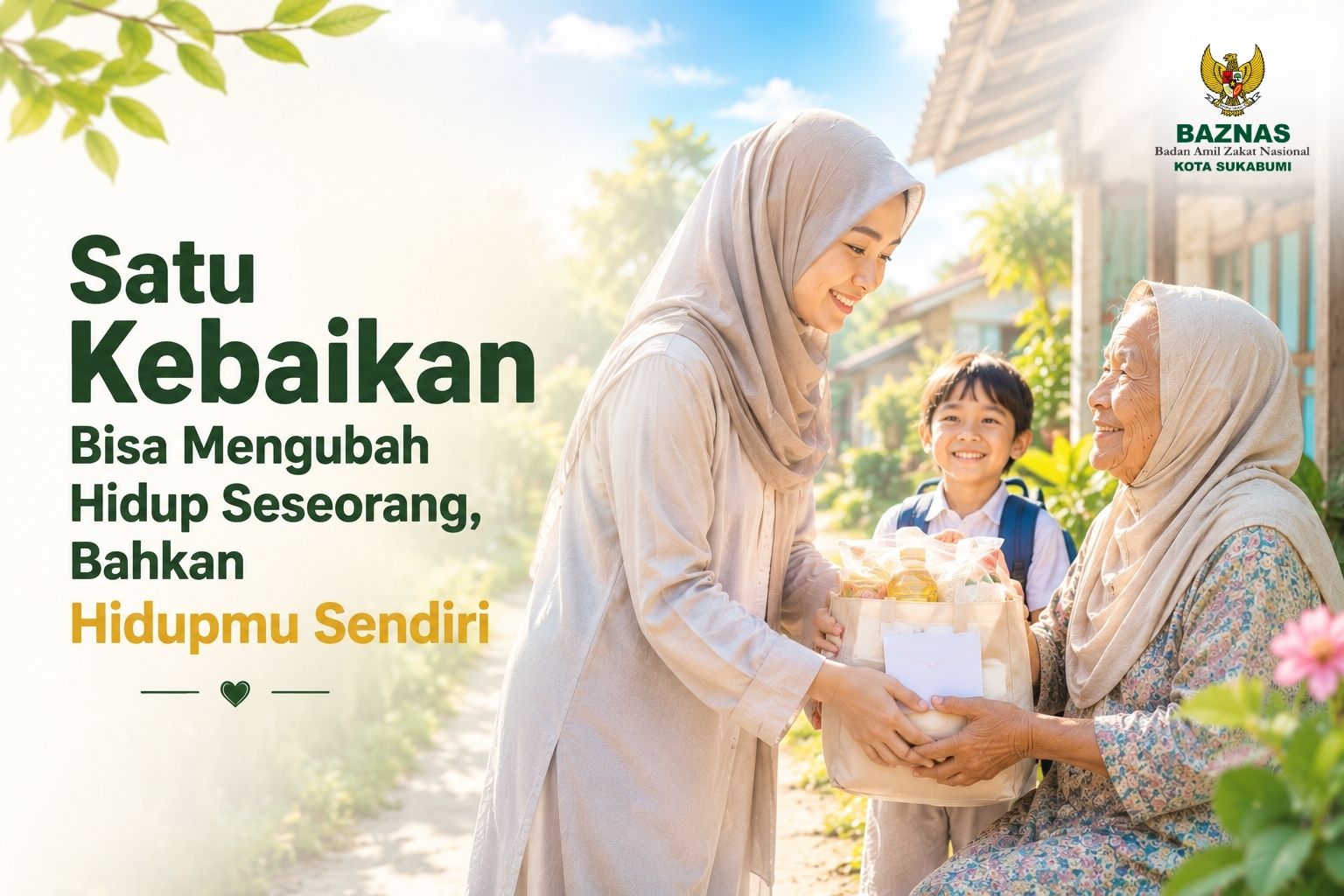Satu Kebaikan Bisa Mengubah Hidup Seseorang, Bahkan Hidupmu Sendiri