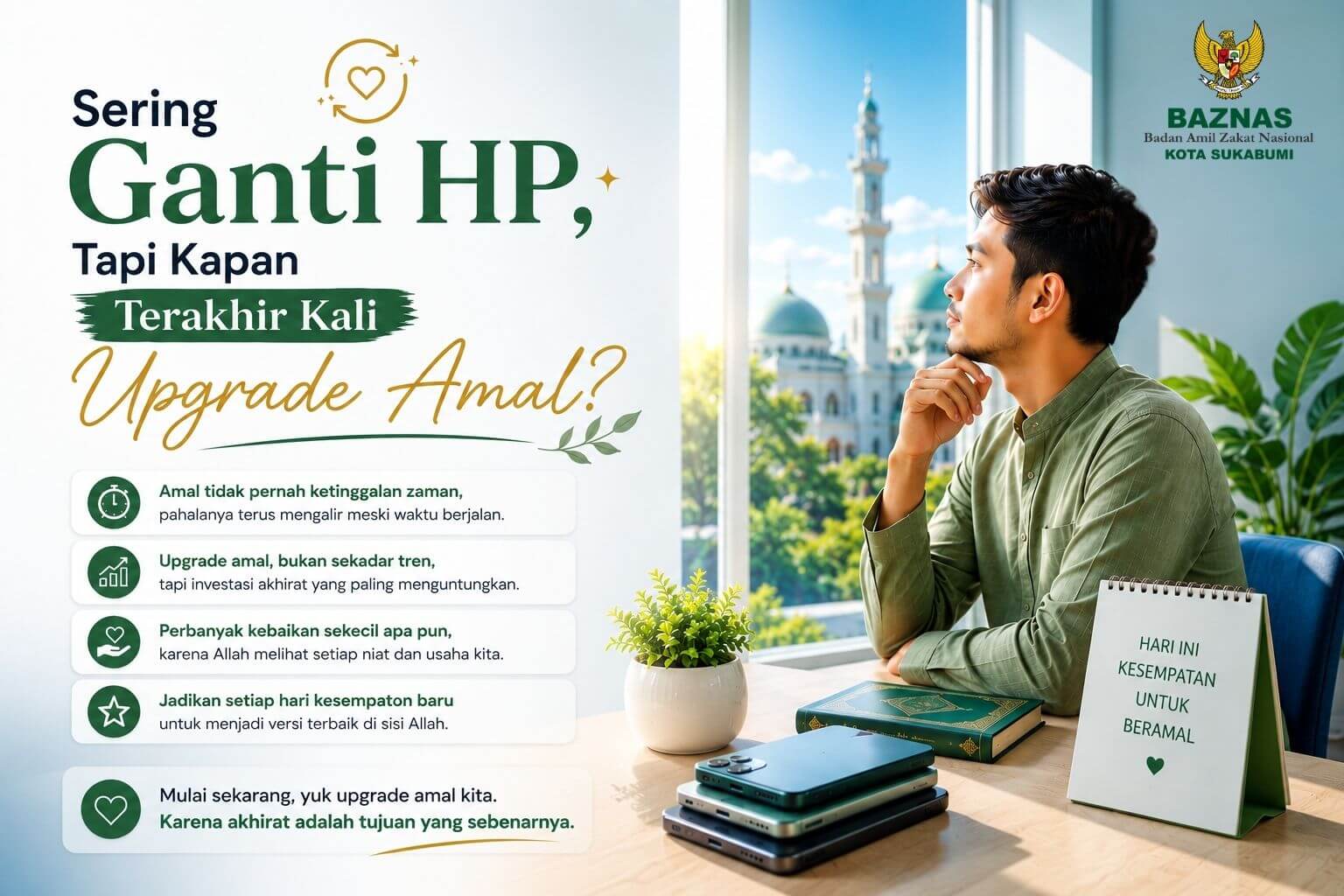 Sering Ganti HP, Tapi Kapan Terakhir Kali Upgrade Amal