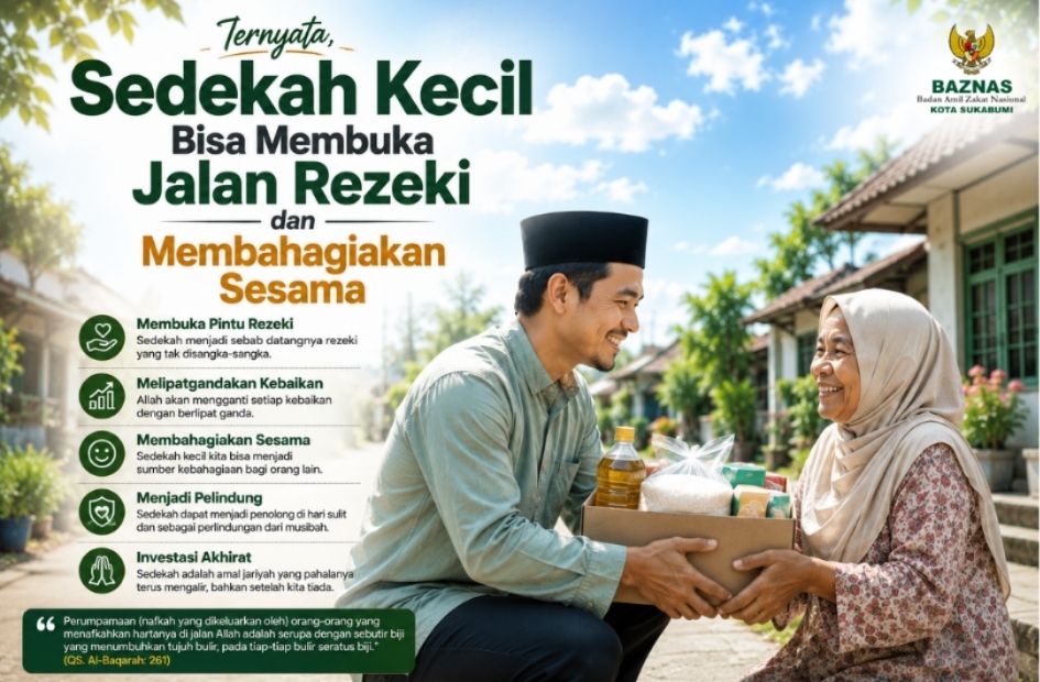 Ternyata, Sedekah Kecil Bisa Membuka Jalan Rezeki dan Membahagiakan Sesama