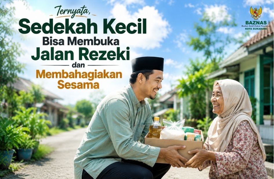 Ternyata, Sedekah Kecil Bisa Membuka Jalan Rezeki dan Membahagiakan Sesama