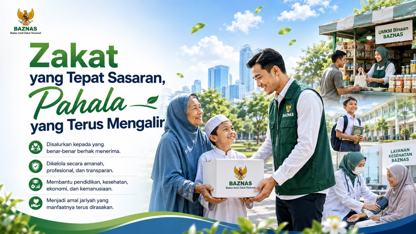 Zakat yang Tepat Sasaran, Pahala yang Terus Mengalir