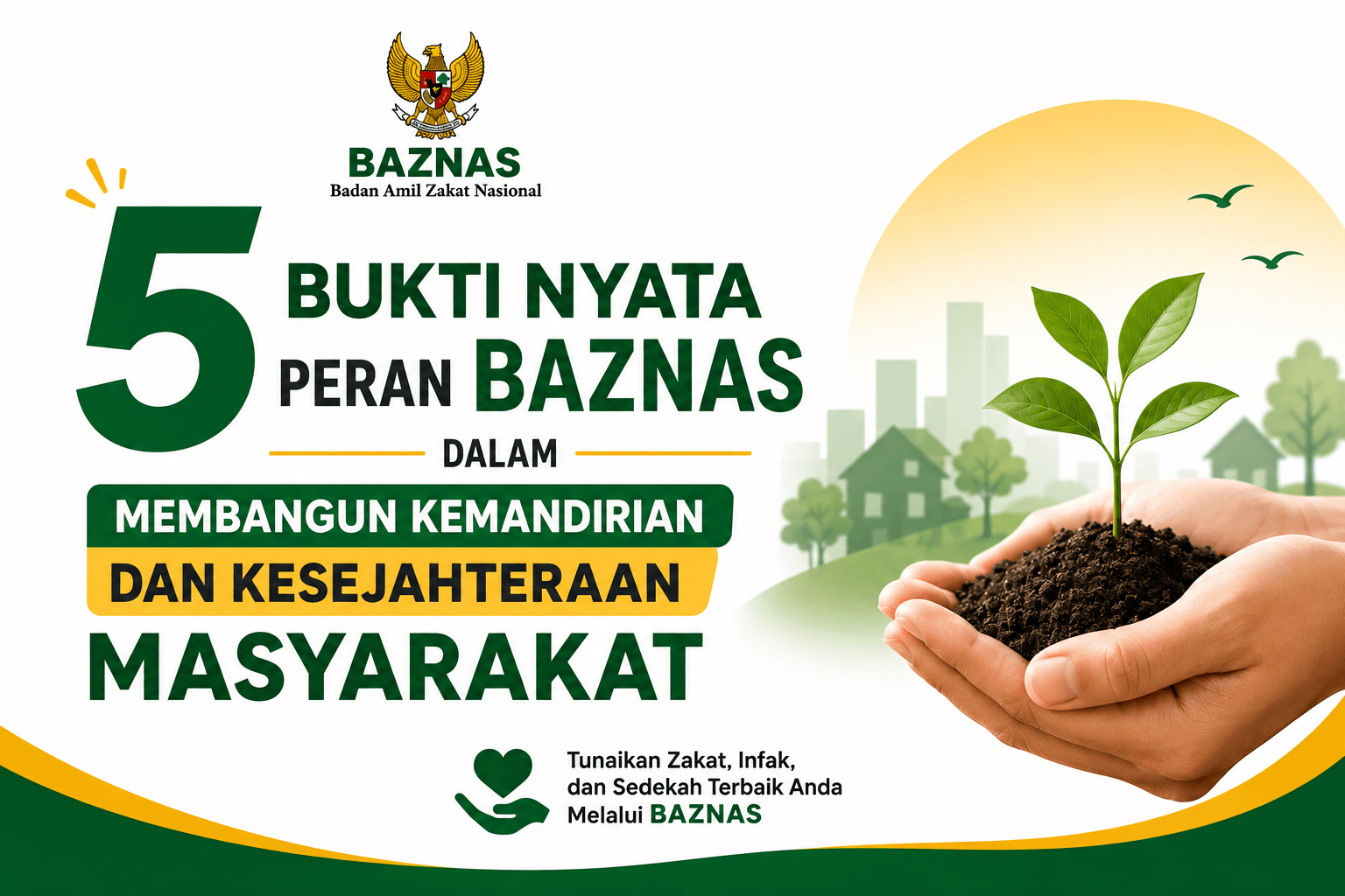 5 Bukti Nyata Peran BAZNAS dalam Membangun Kemandirian dan Kesejahteraan Masyarakat