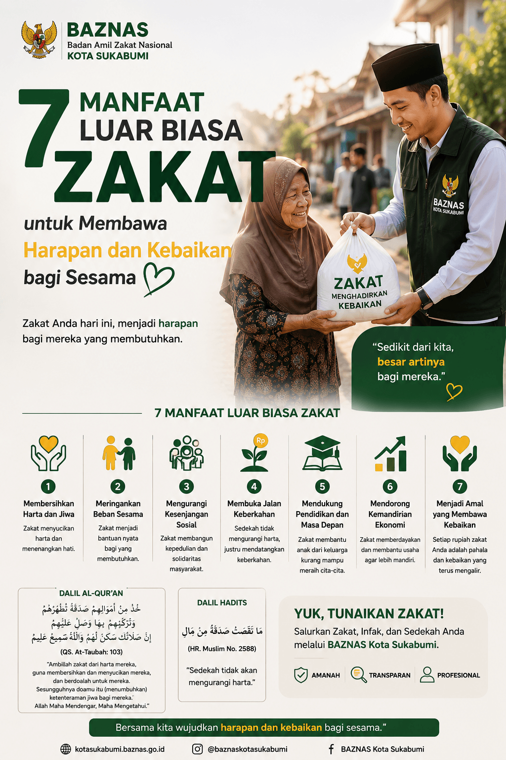 7 Manfaat Luar Biasa Zakat untuk Membawa Harapan dan Kebaikan bagi Sesama