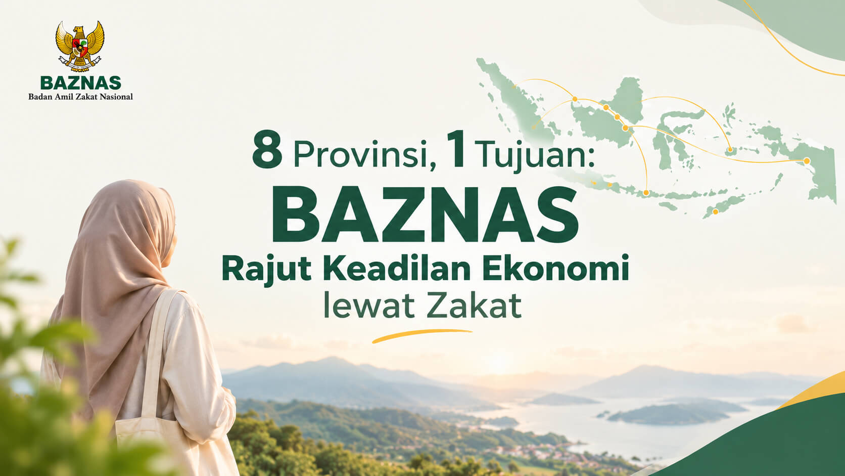 8 Provinsi, 1 Tujuan: BAZNAS Rajut Keadilan Ekonomi lewat Zakat