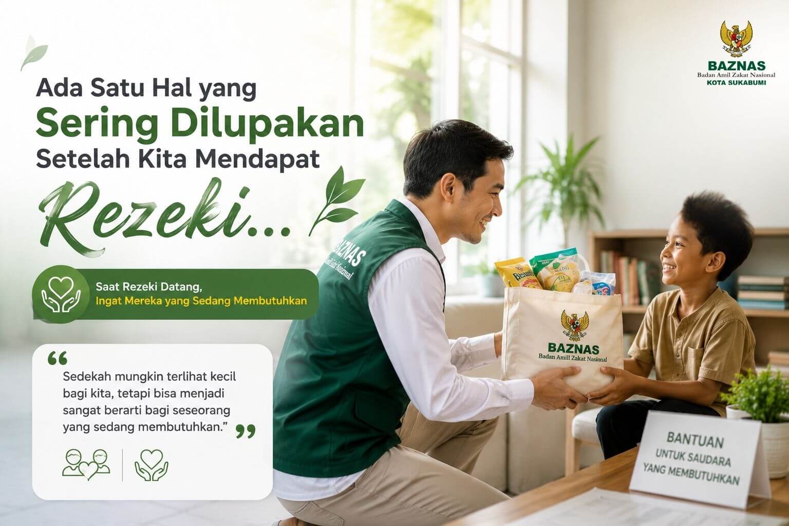 Ada Satu Hal yang Sering Dilupakan Setelah Kita Mendapat Rezeki…