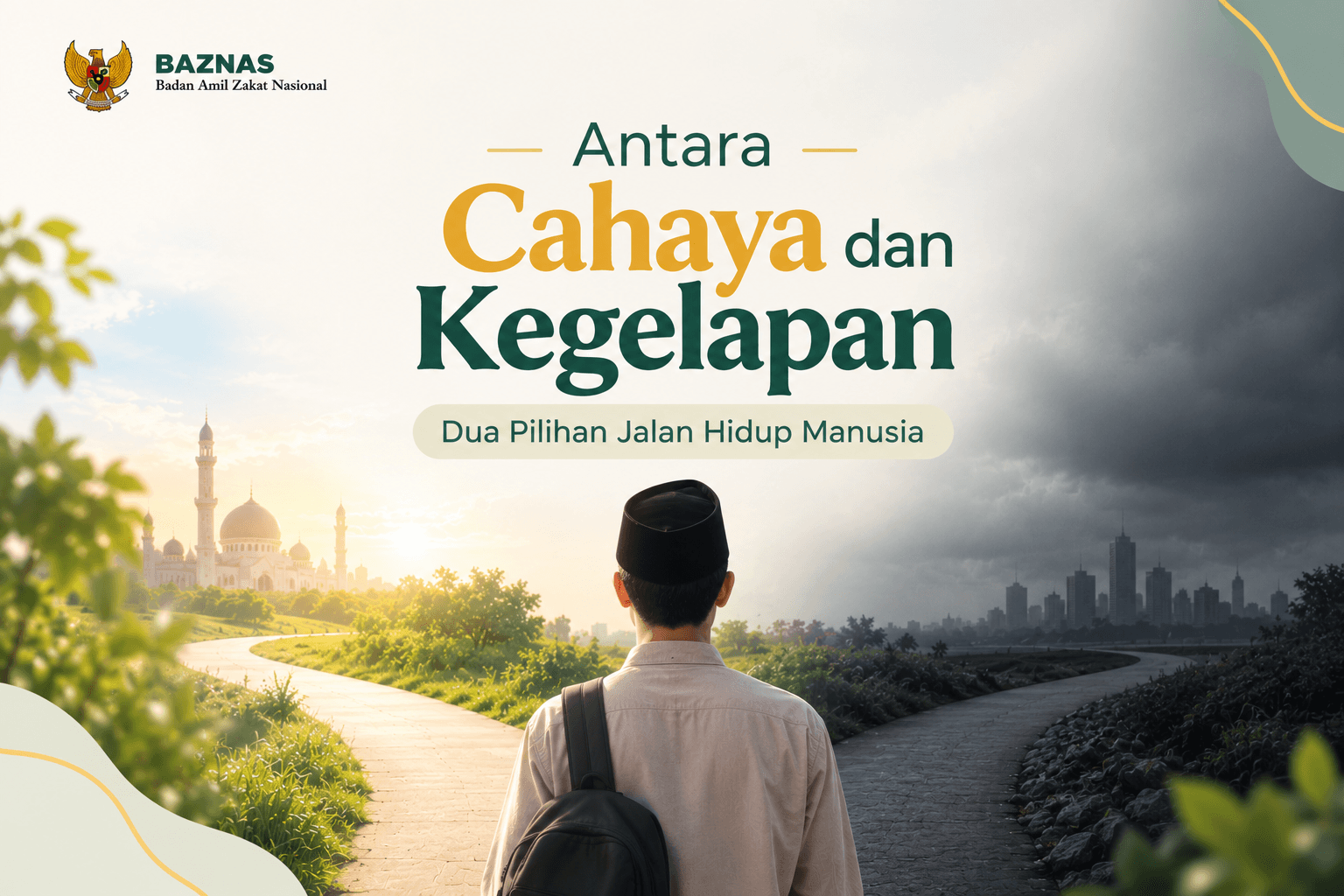 Antara Cahaya dan Kegelapan: Dua Pilihan Jalan Hidup Manusia