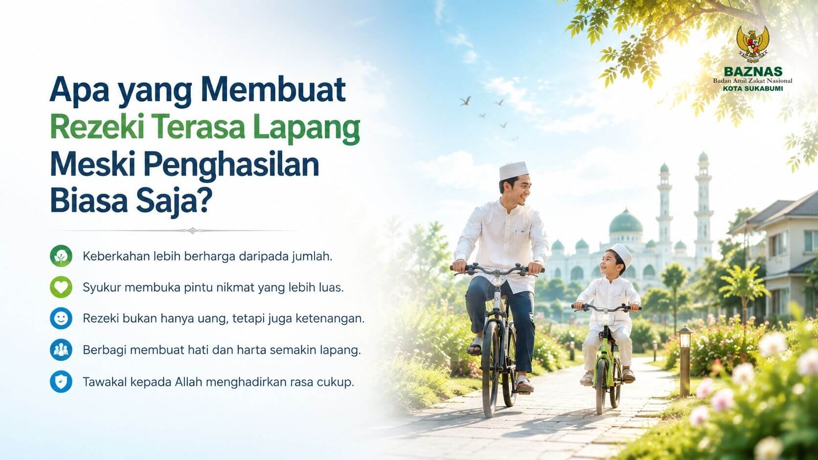 Apa yang Membuat Rezeki Terasa Lapang Meski Penghasilan Biasa Saja