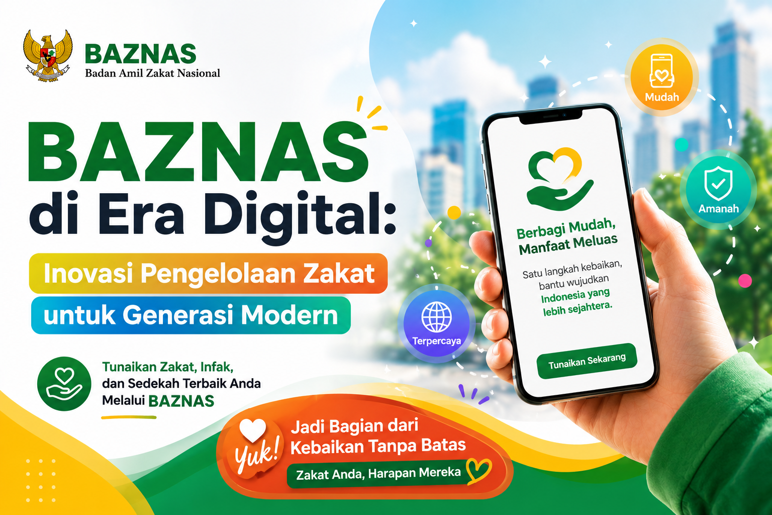 BAZNAS di Era Digital: Inovasi Pengelolaan Zakat untuk Generasi Modern