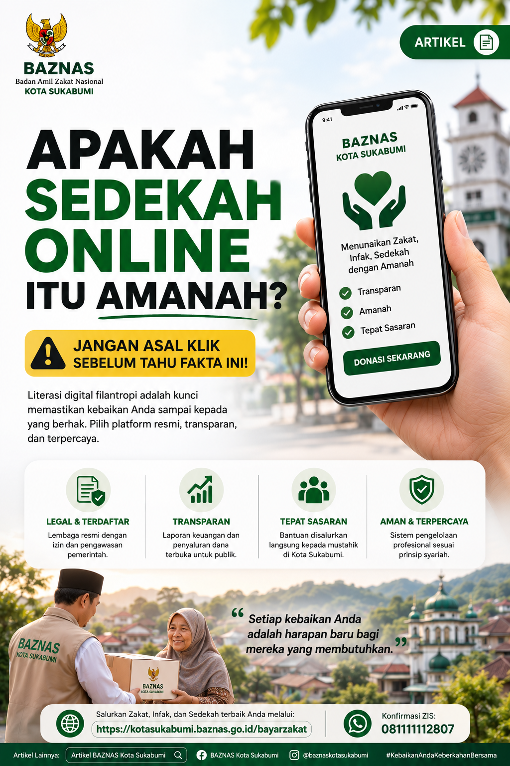 Apakah Sedekah Online Itu Amanah? Jangan Asal Klik Sebelum Tahu Fakta Ini!