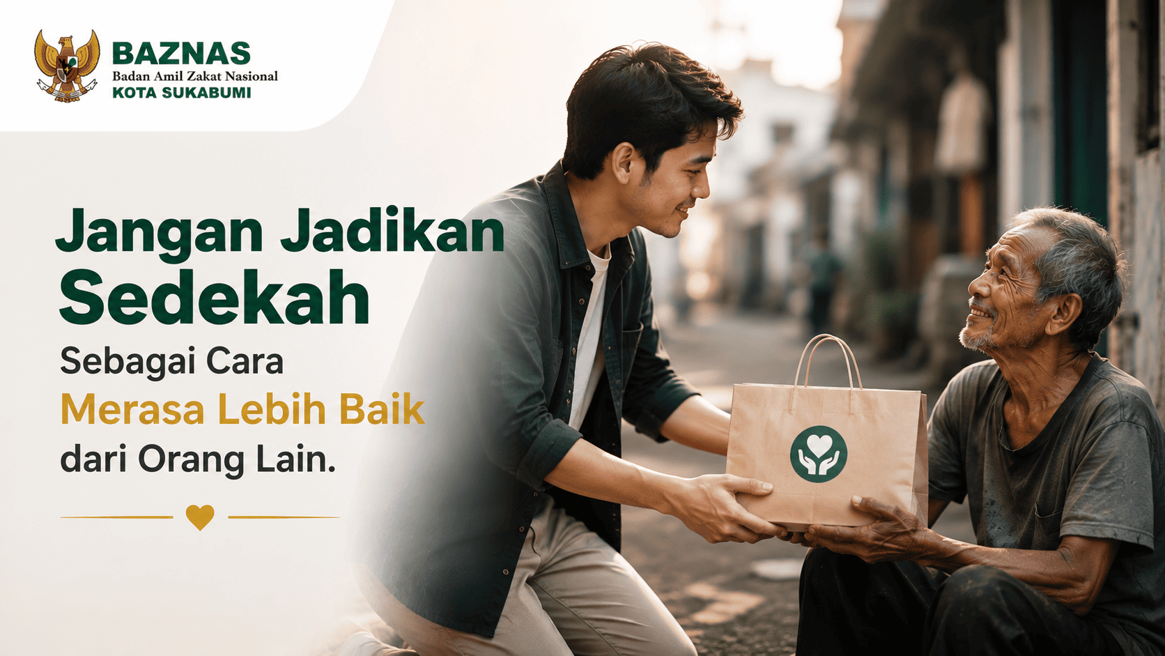 Jangan Jadikan Sedekah Sebagai Cara Merasa Lebih Baik dari Orang Lain