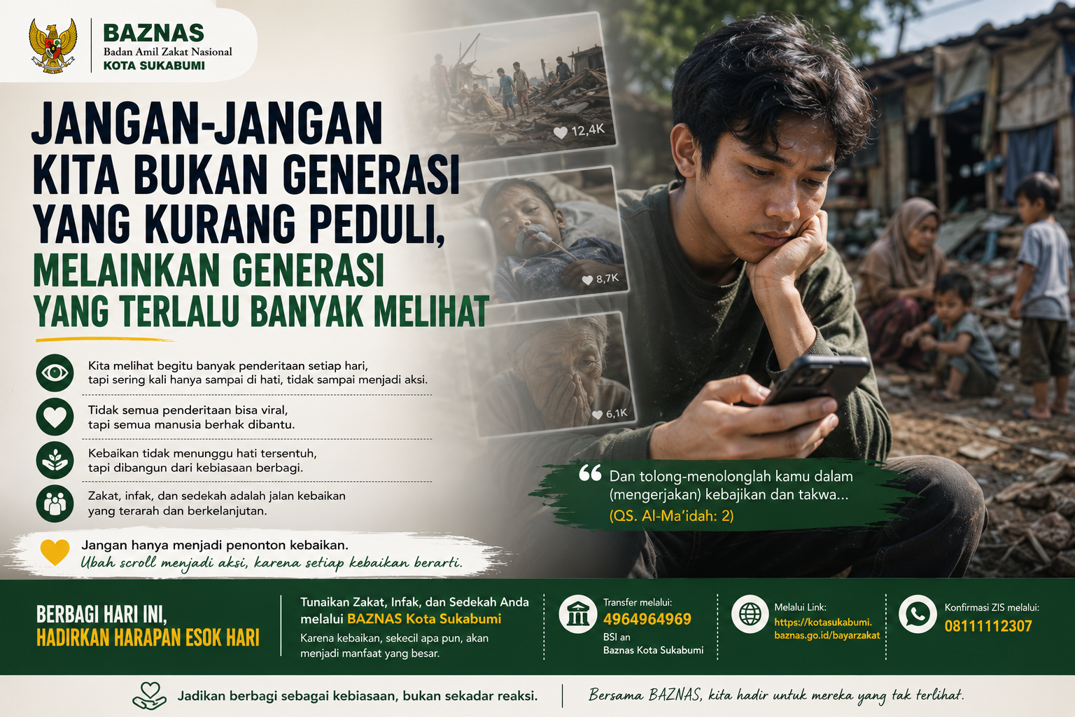 Jangan-Jangan Kita Bukan Generasi yang Kurang Peduli, Melainkan Generasi yang Terlalu Banyak Melihat