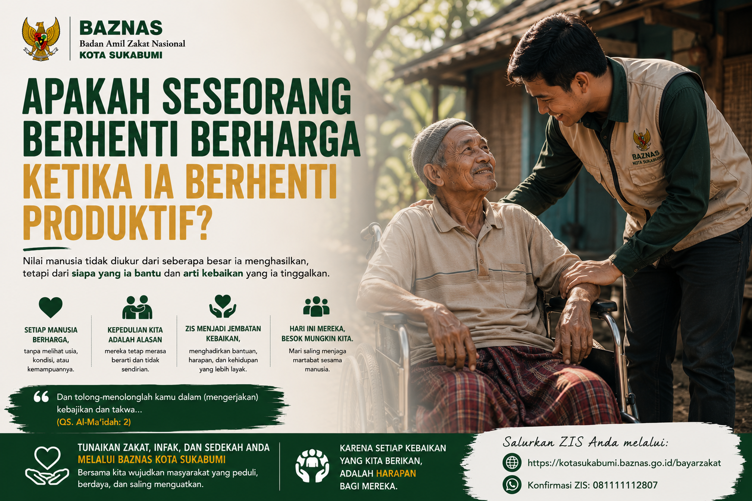 Apakah Seseorang Berhenti Berharga Ketika Ia Berhenti Produktif?
