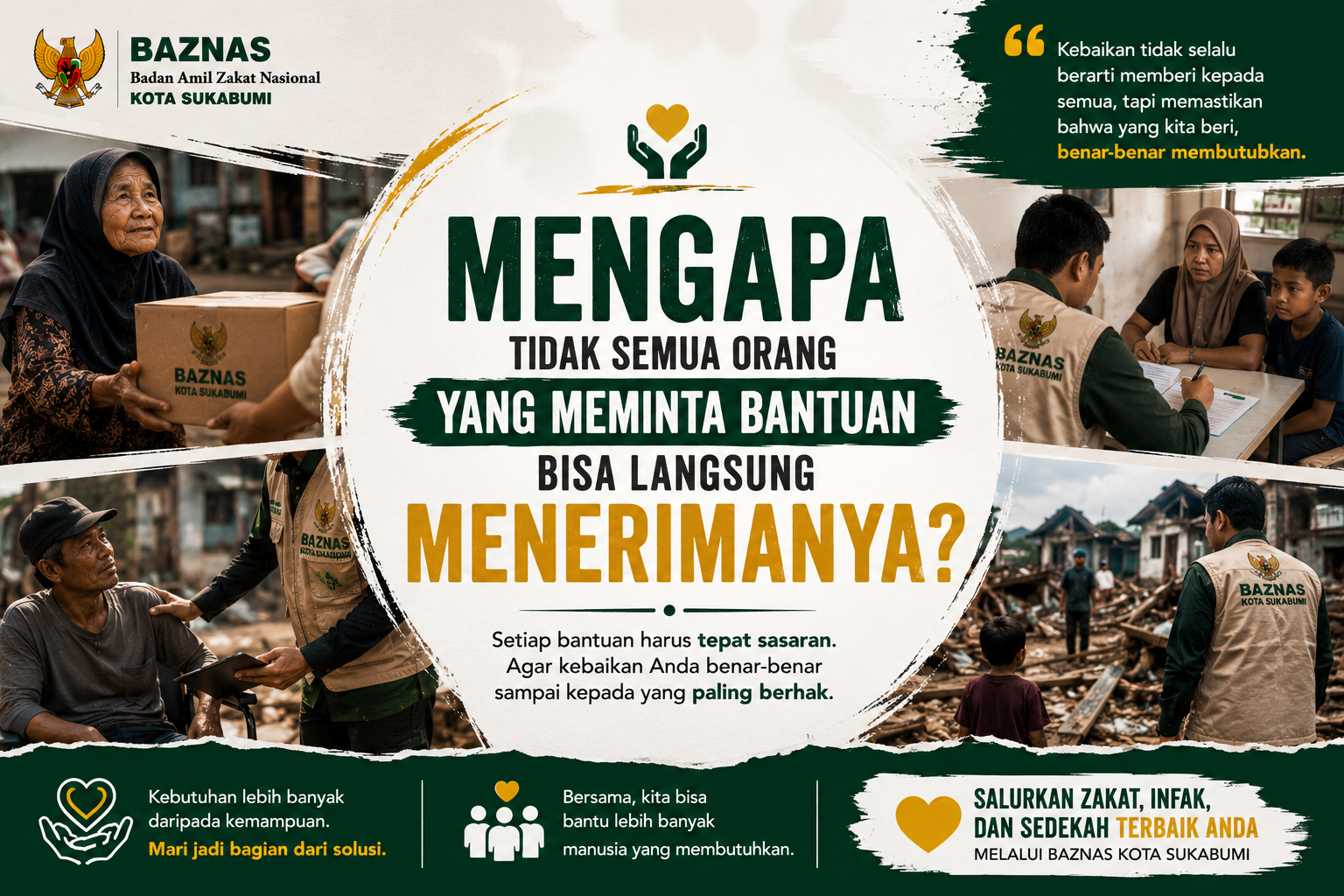 Mengapa Tidak Semua Orang yang Meminta Bantuan Bisa Langsung Menerimanya?