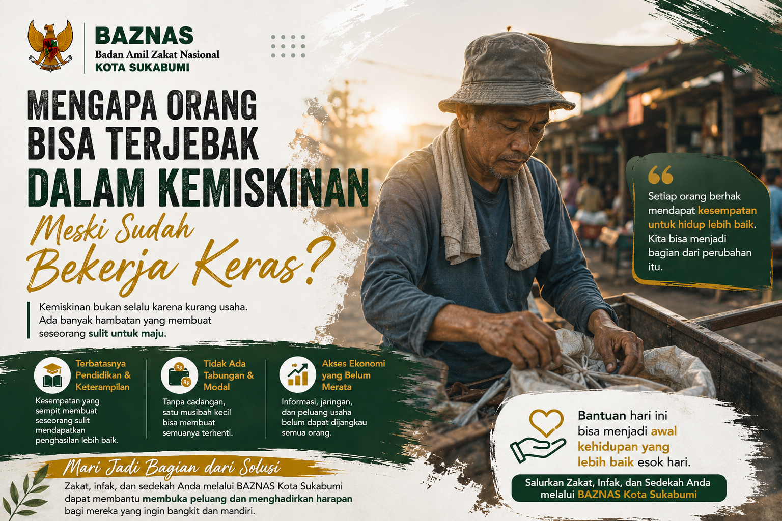 Mengapa Orang Bisa Terjebak dalam Kemiskinan Meski Sudah Bekerja Keras?